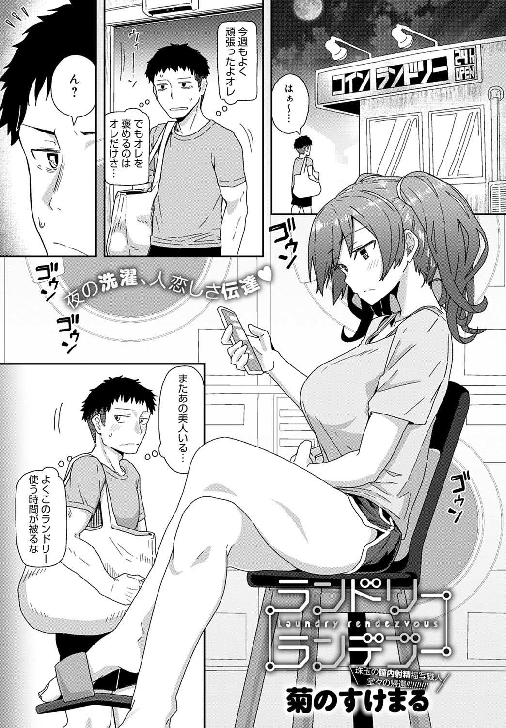 Laundry Rendezvous manga cover