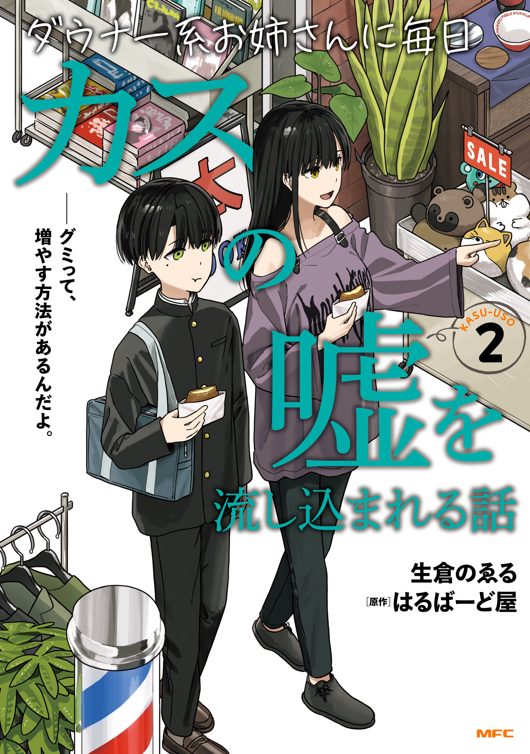 Daunaa Kei Onee-san ni Mainichi Kasu no Uso wo Nagashikomareru Hanashi manga cover