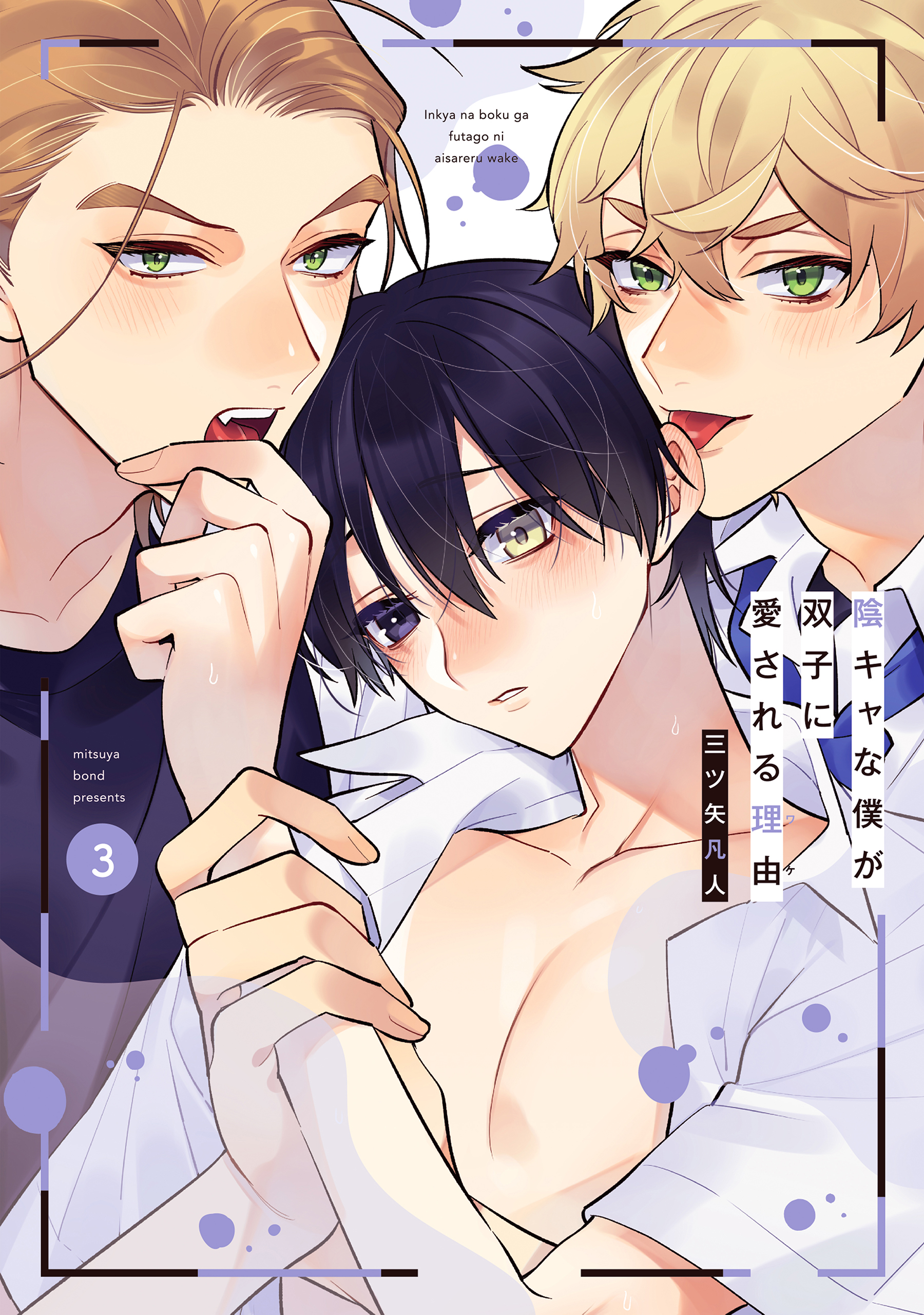 Inkya na Boku ga Futago ni Aisareru Wake manga cover