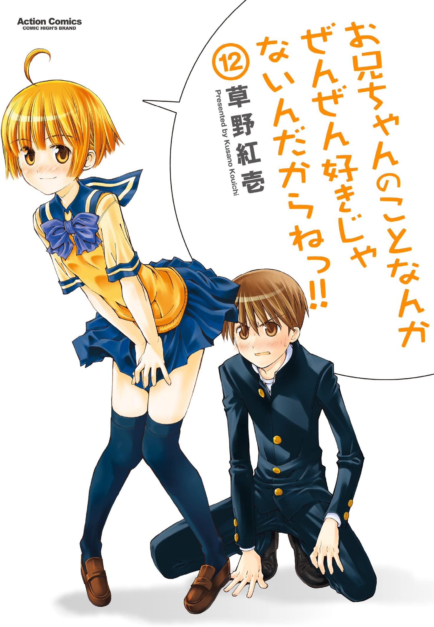 Onii-chan no Koto Nanka Zenzen Suki ja Nain da Kara ne!! manga cover