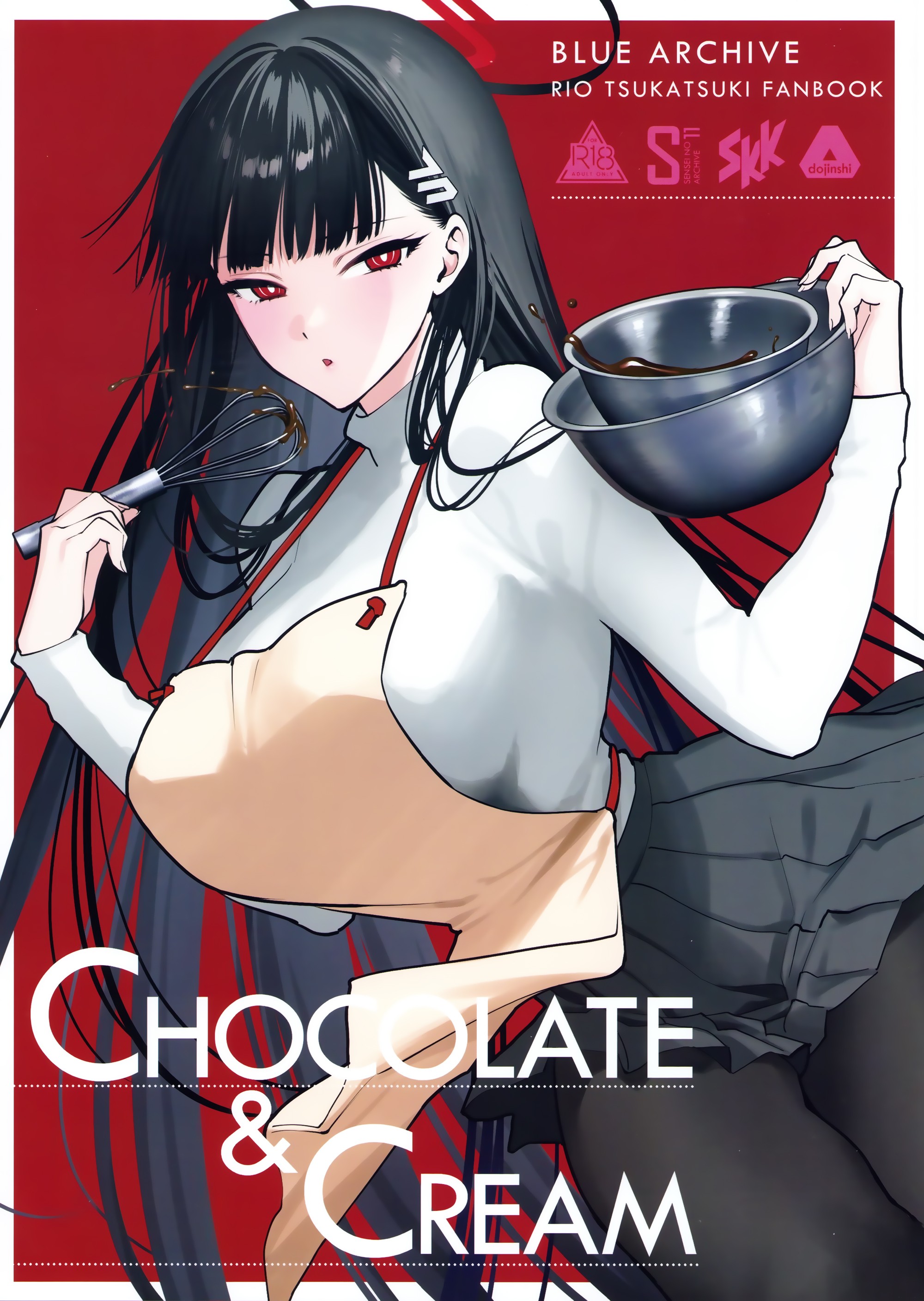 Blue Archive - CHOCOLATE & CREAM (Doujinshi) manga cover