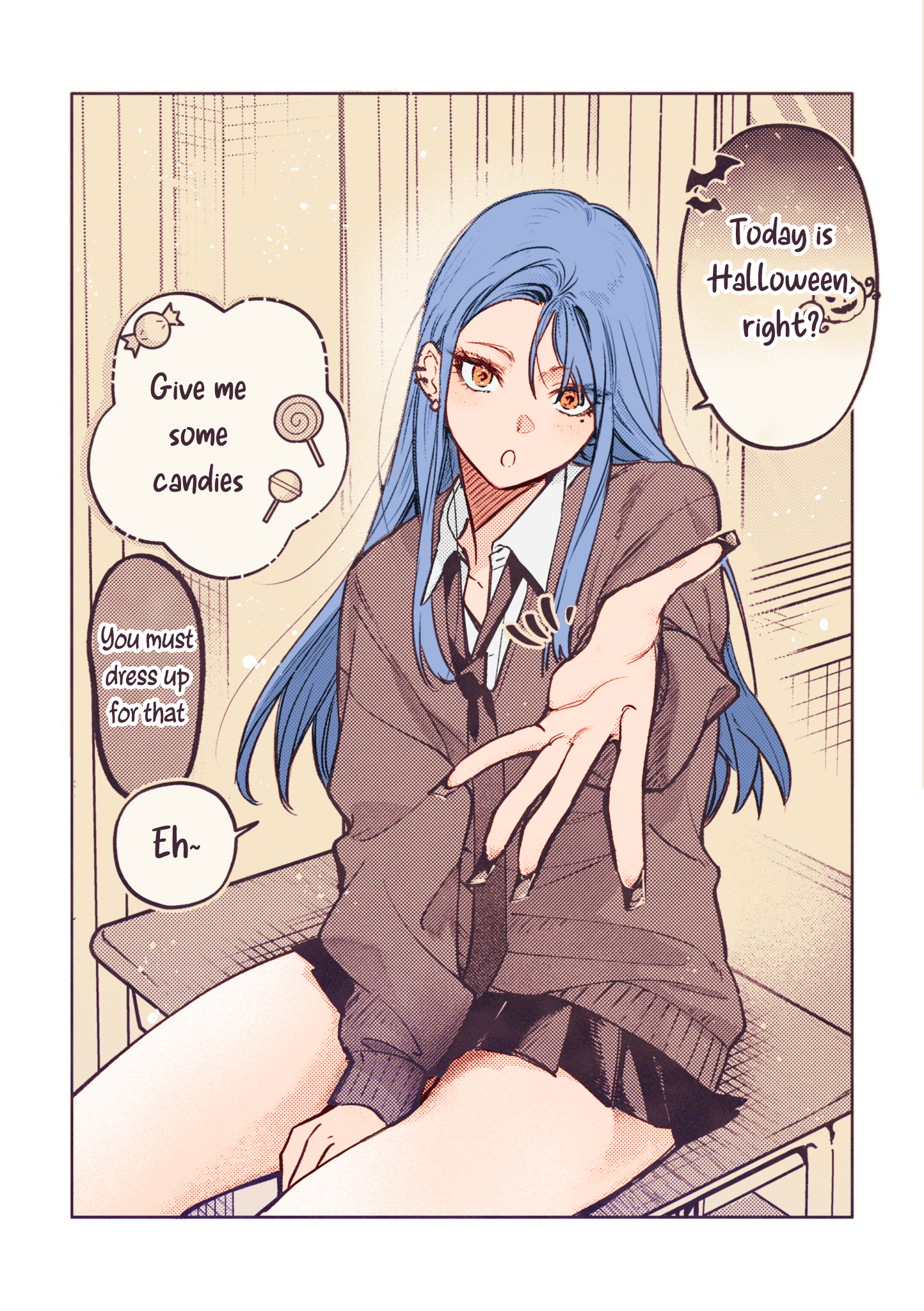Itazura o Sentaku🎃 (Fan Colored) manga cover