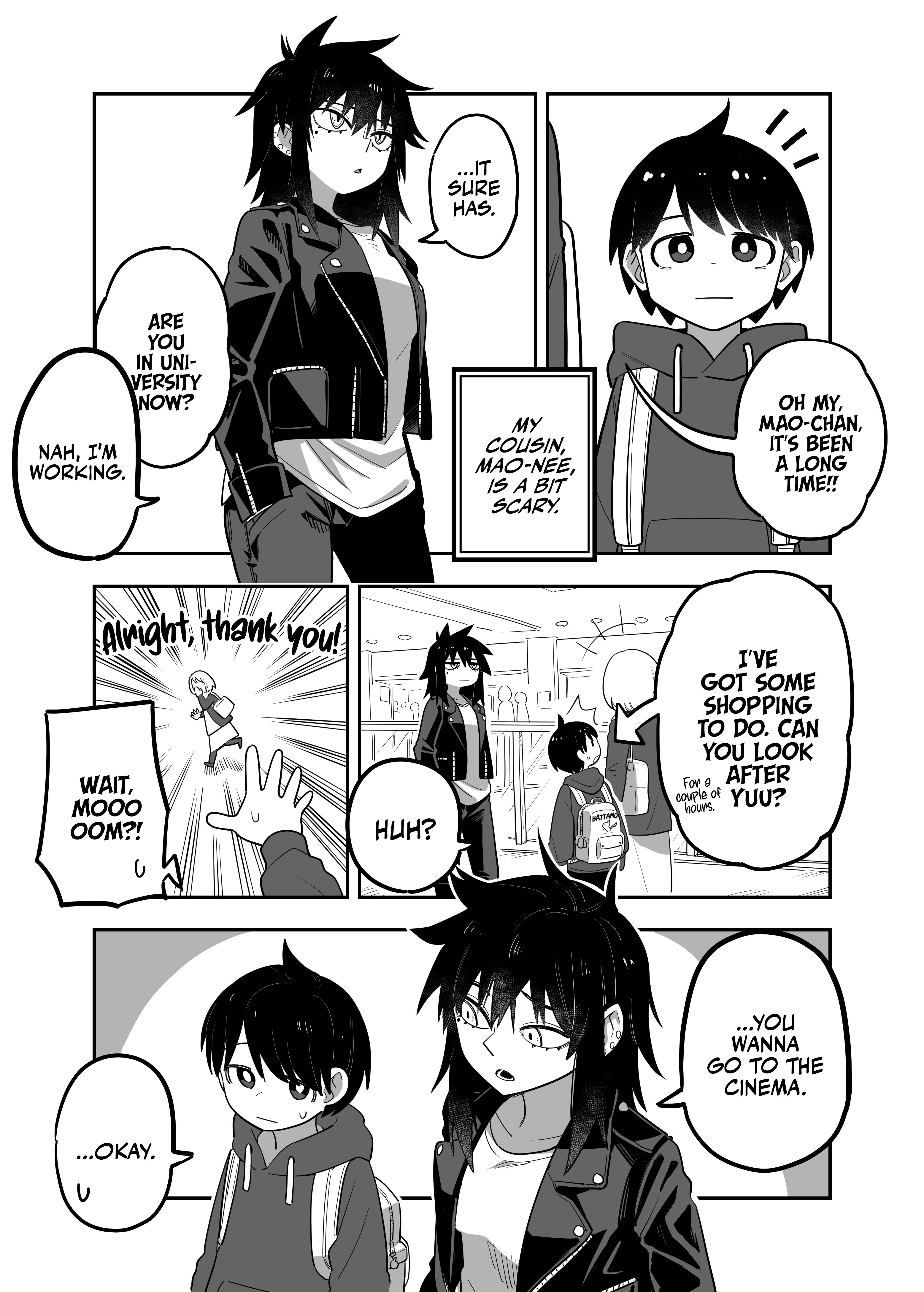 My Cousin, Mao-nee, Is— manga cover