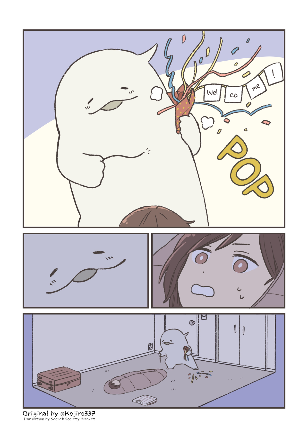 A Happy Ghost manga cover