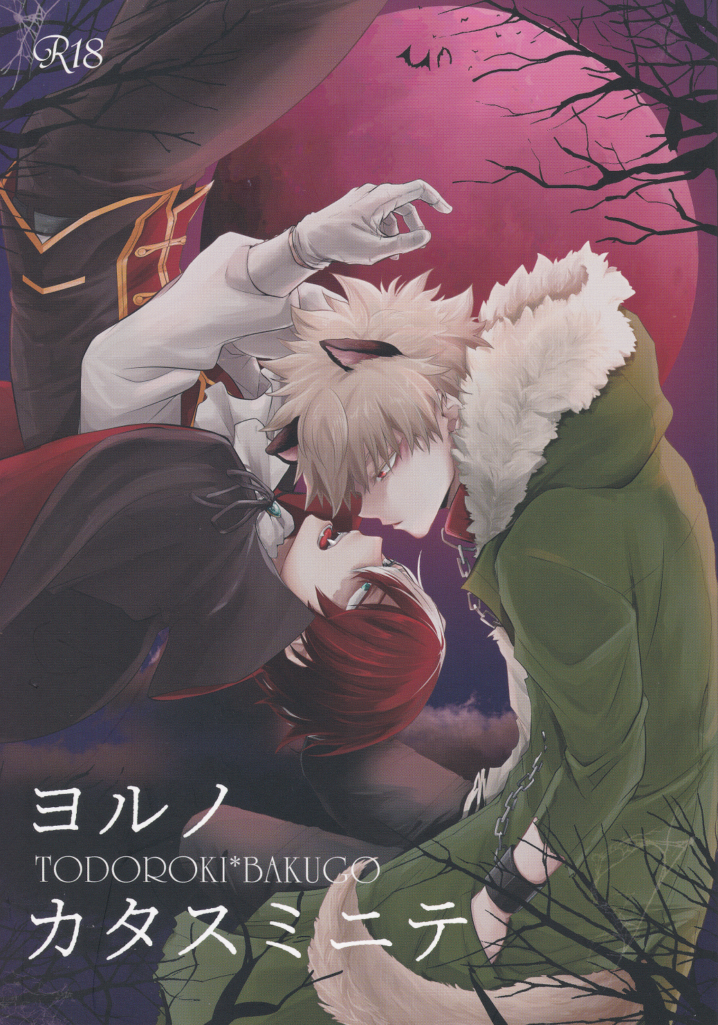 My Hero Academia - Yoru no Katasumi nite (Doujinshi) manga cover