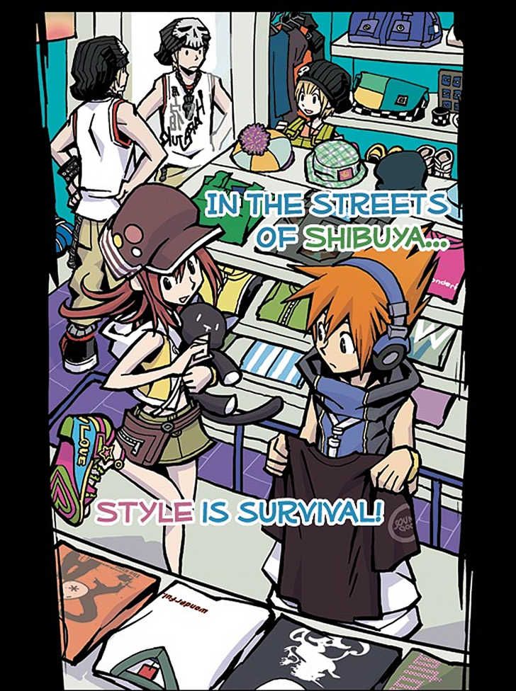 The World Ends with You manga cover