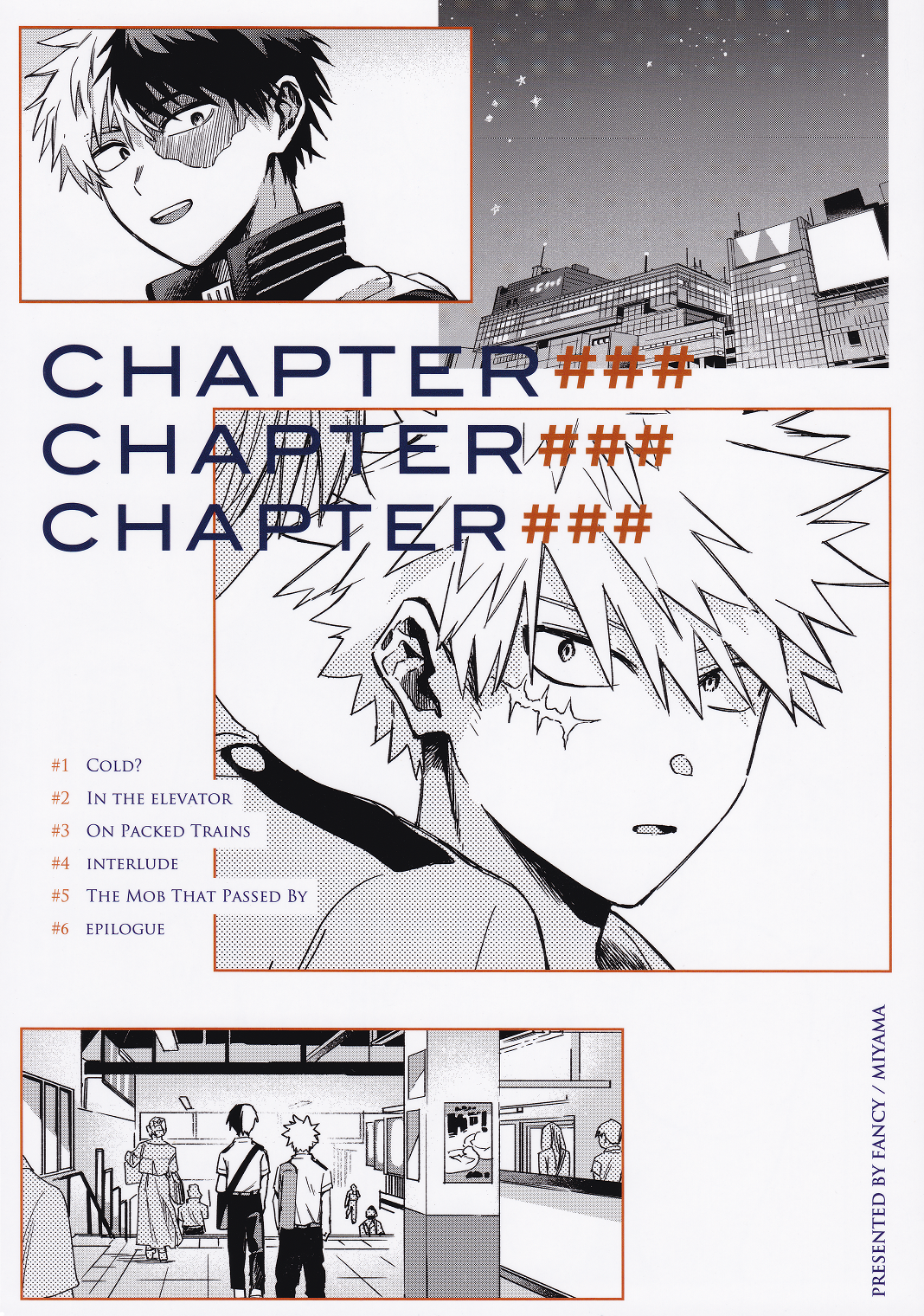 My Hero Academia - CHAPTER### (Doujinshi) manga cover