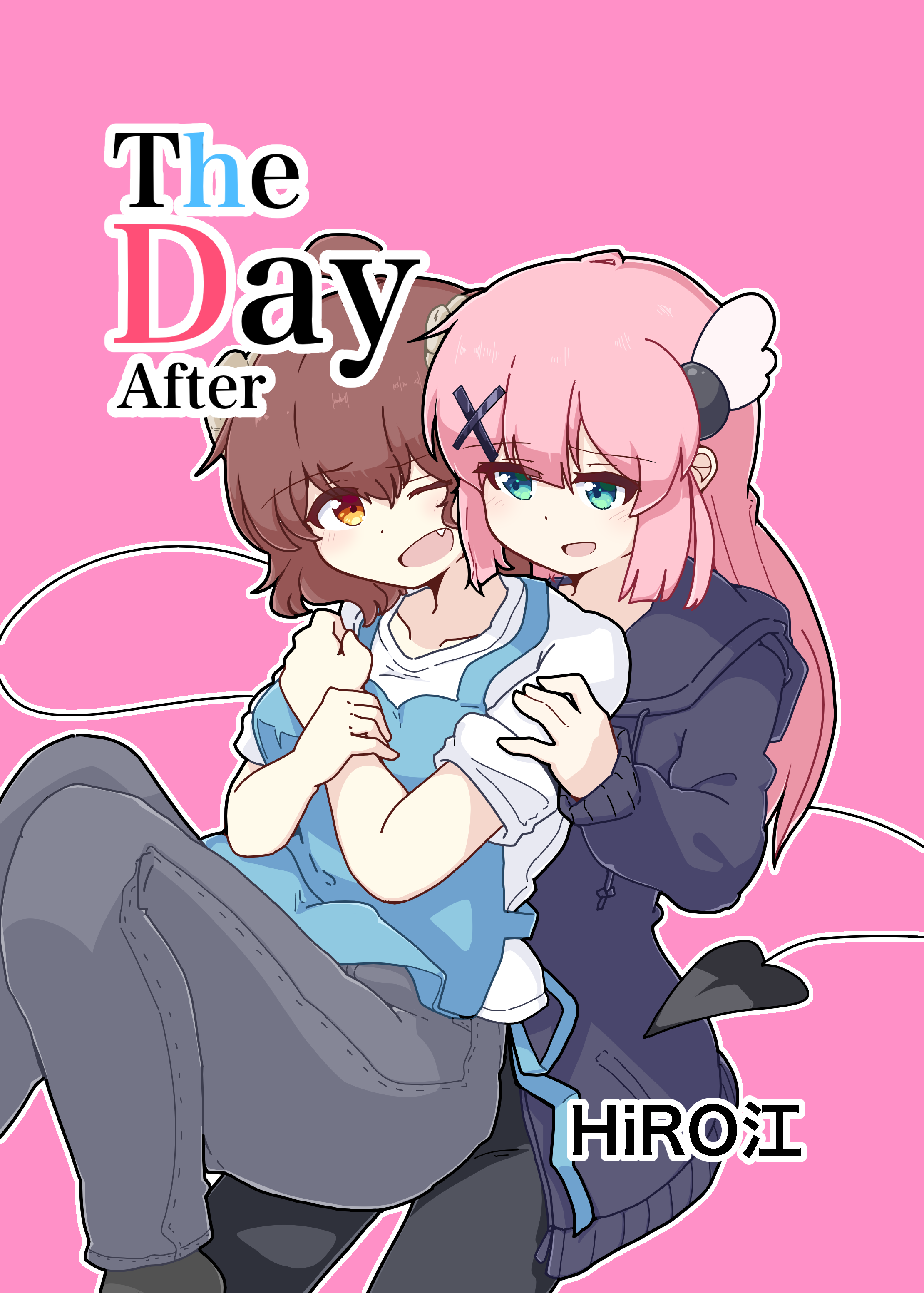 Machikado Mazoku - The Day After (Doujinshi) manga cover