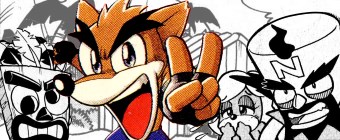 Crash Bandicoot manga cover