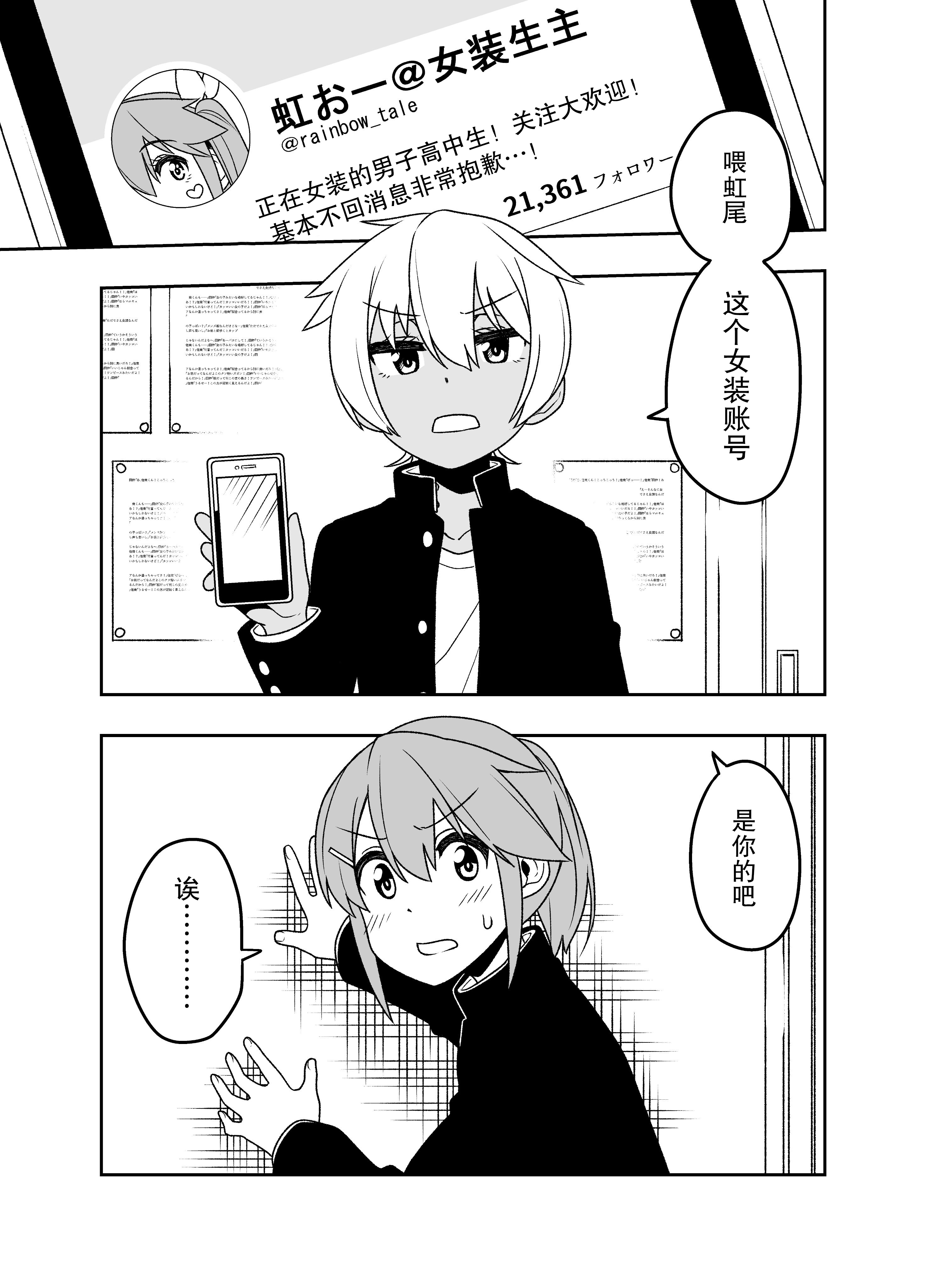 My Crossdressing Hobby Was Found Out By My Delinquent Senior manga cover
