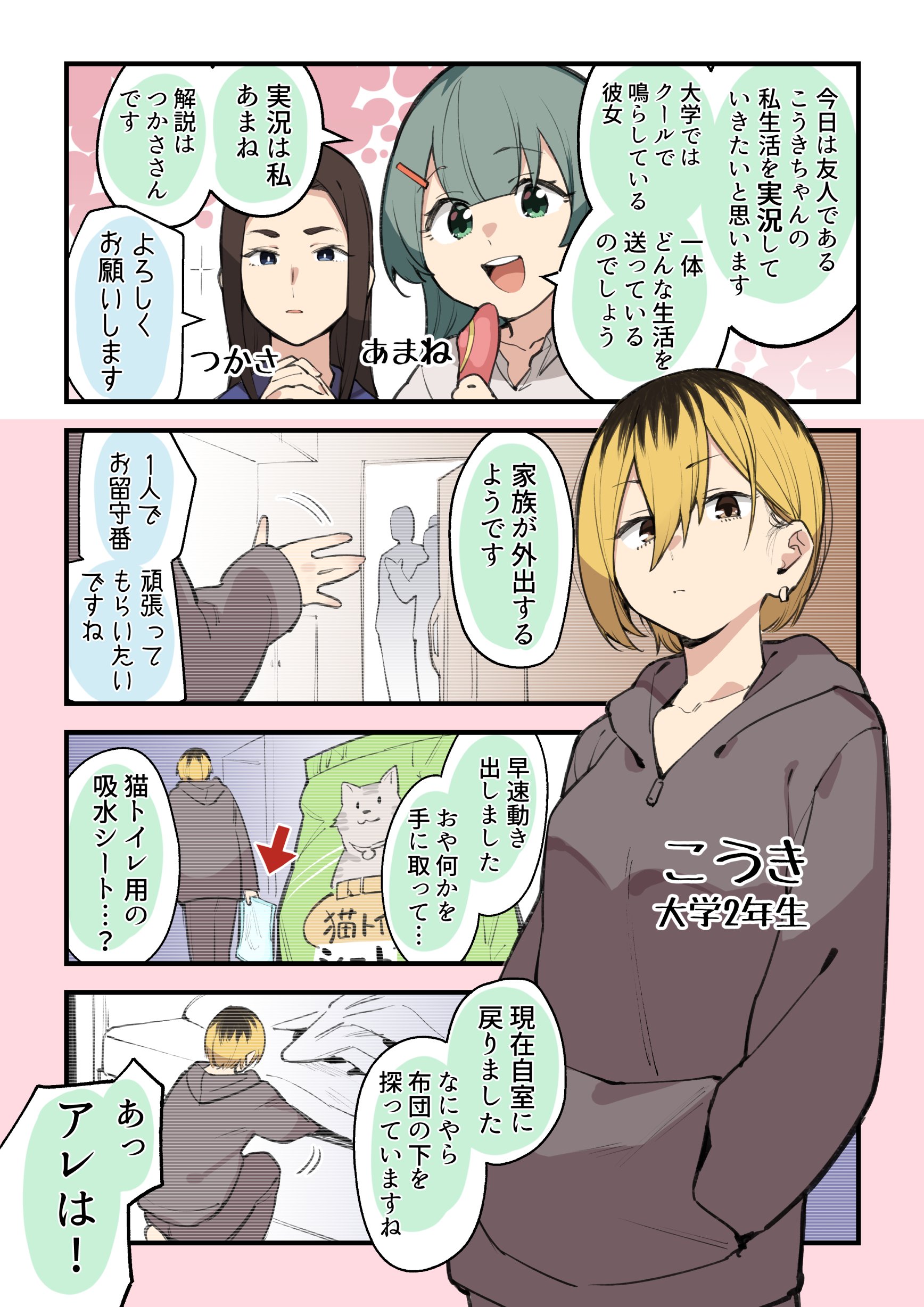 Masturbation Commentary manga cover