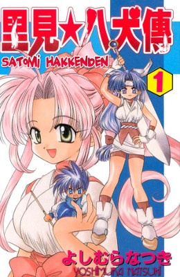 Satomi Hakkenden manga cover