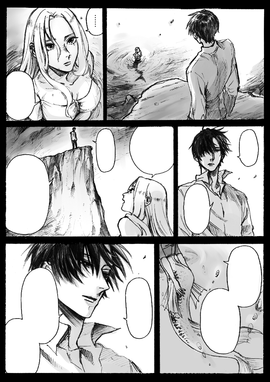 The Mermaid and... manga cover