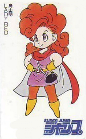 Lady Red manga cover