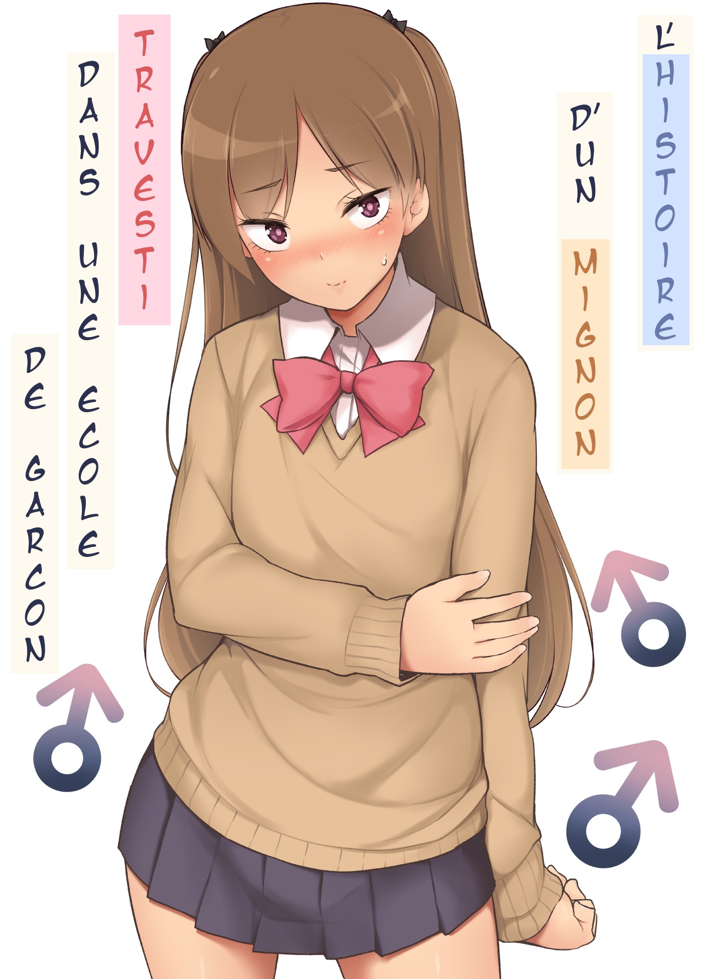 Danshikou no Kawaii Ko ga Josou Shita Hanashi manga cover