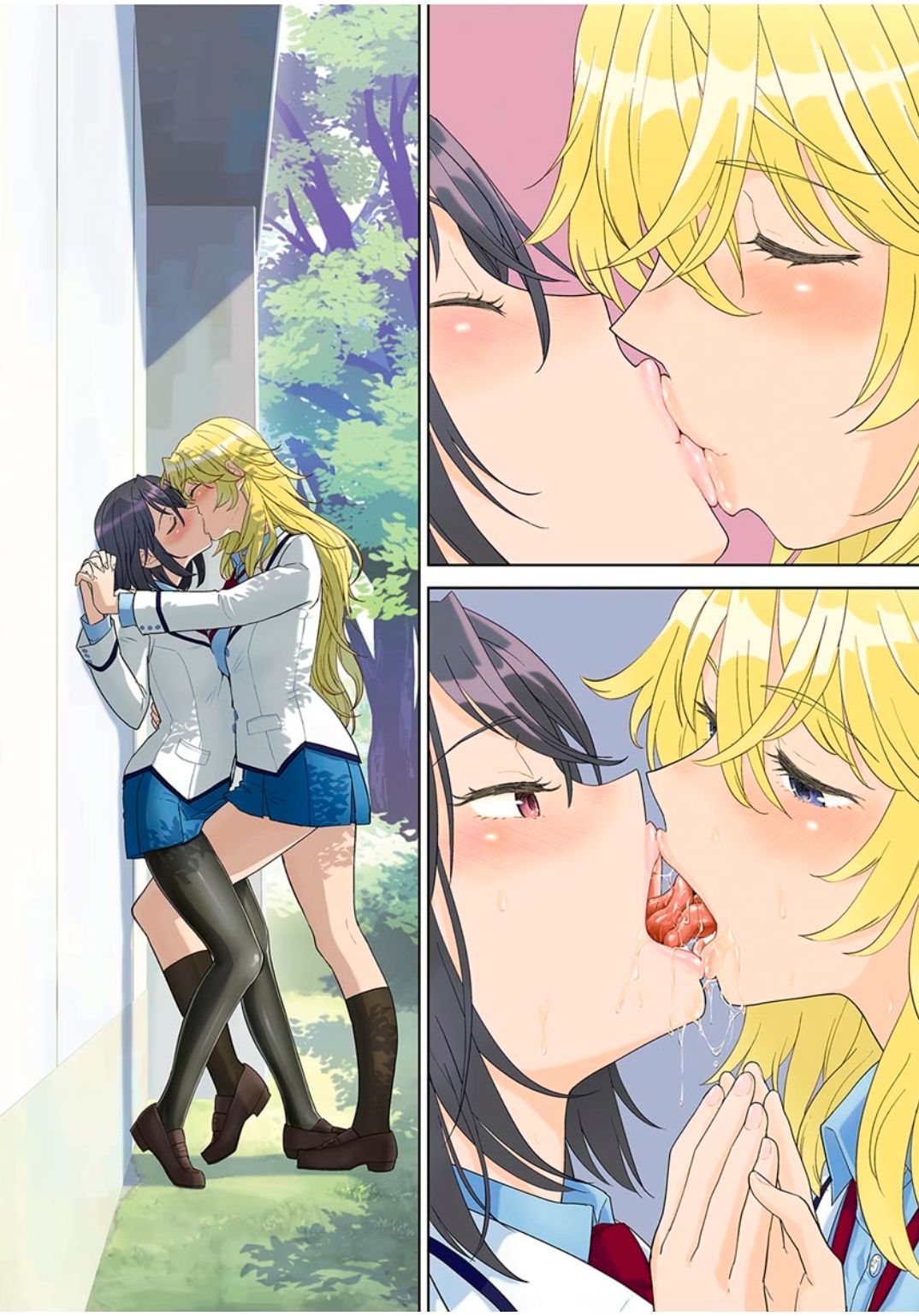 If a Lie Is Not Told, It Cannot Become Yuri manga cover