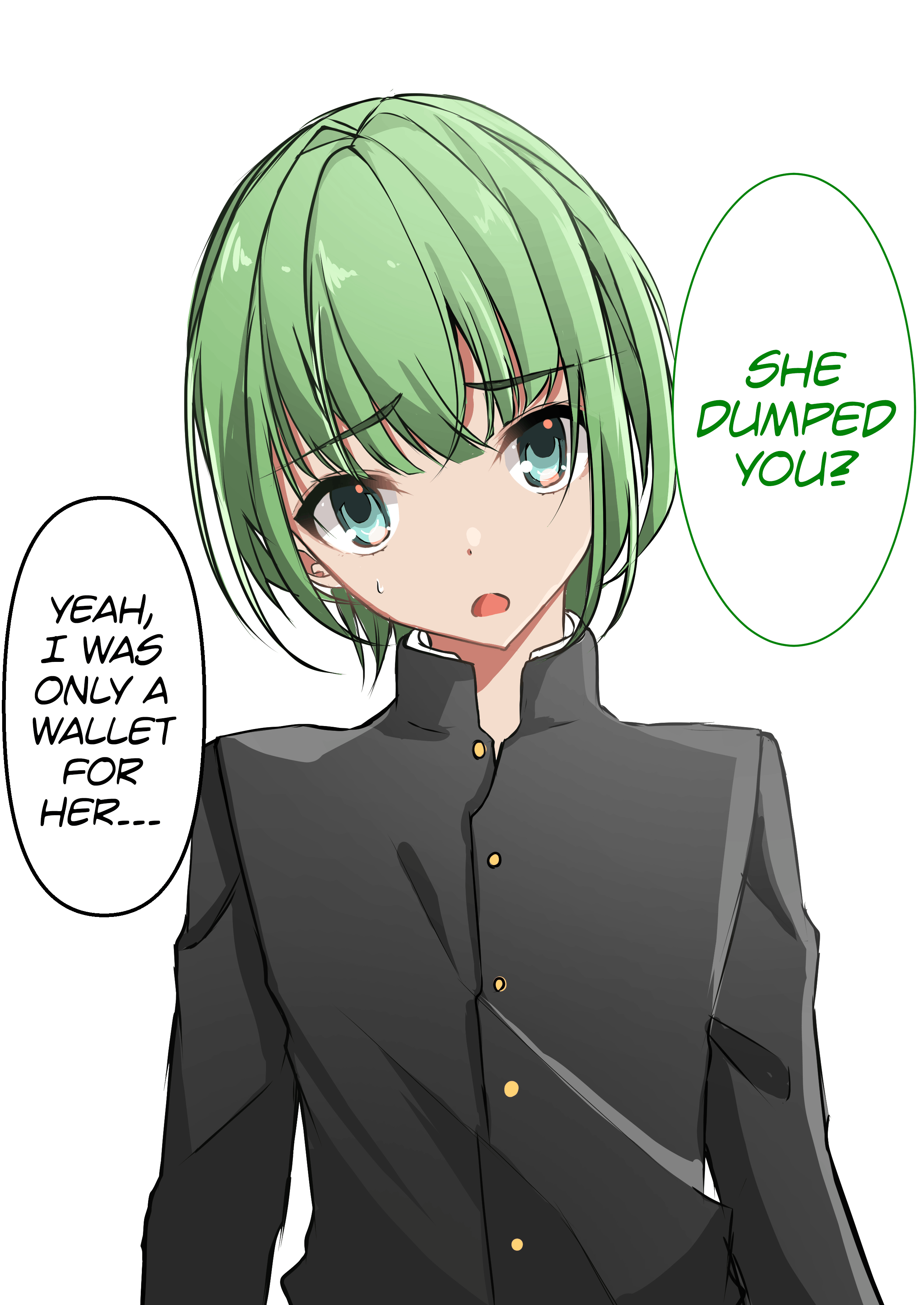 Am I not good enough? manga cover