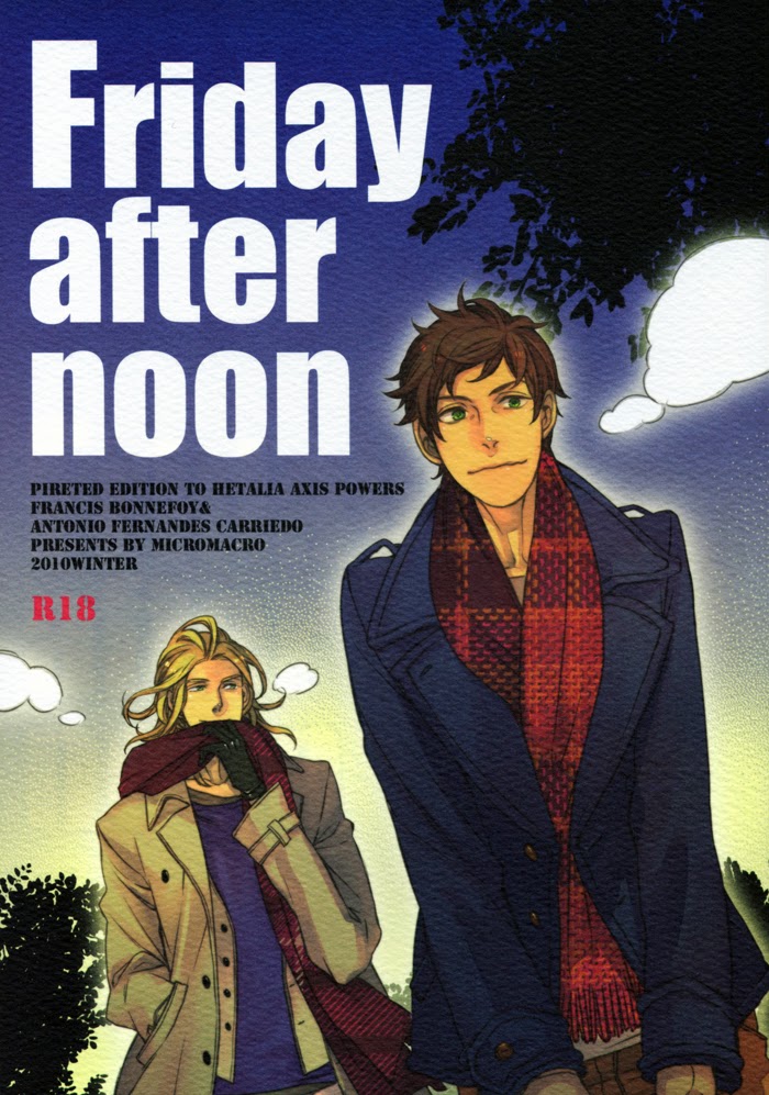 Hetalia - Friday After Noon (Doujinshi) manga cover