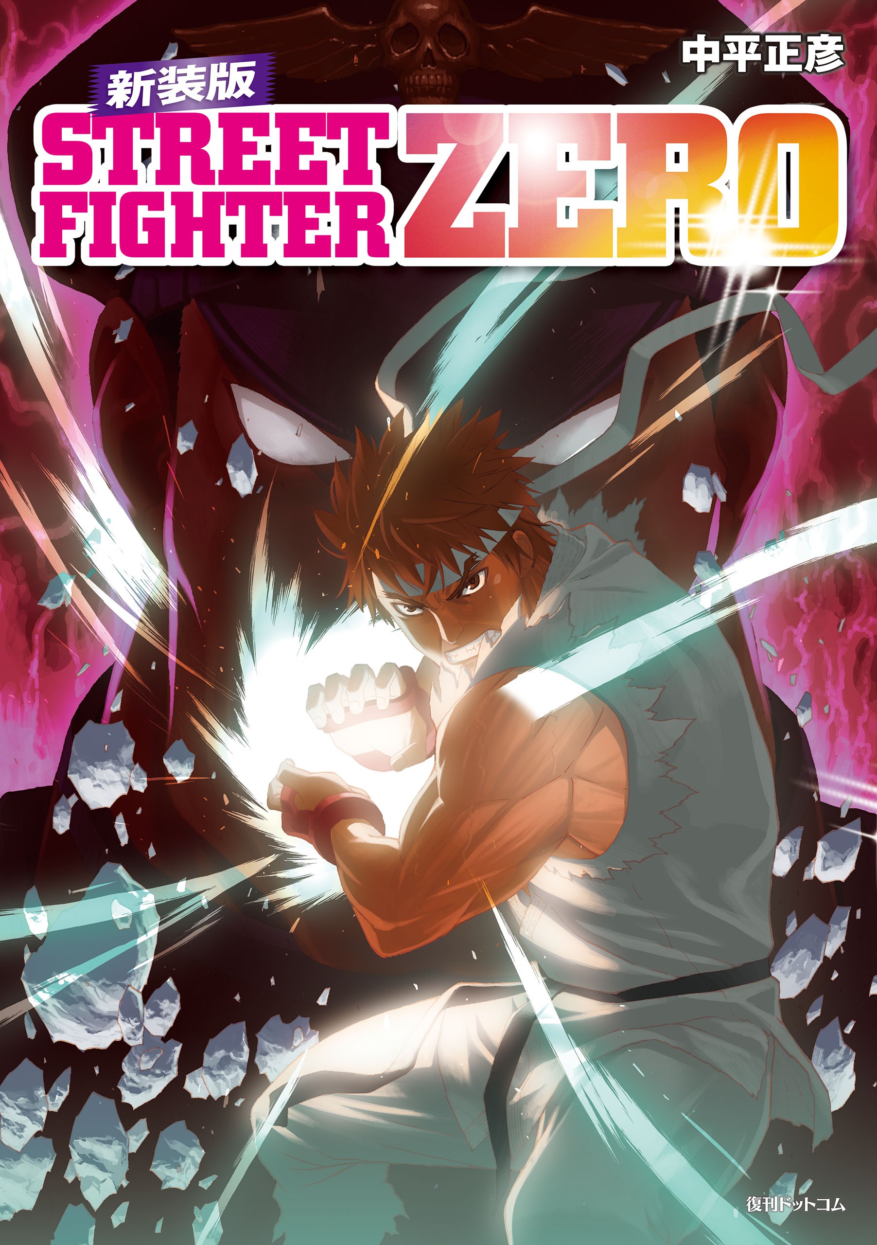 Street Fighter ALPHA manga cover