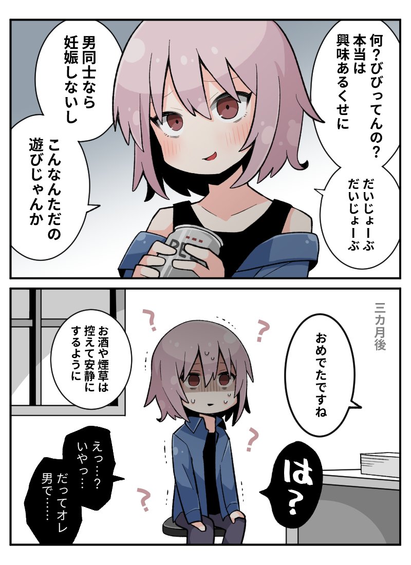 Congratulations, Femboy manga cover