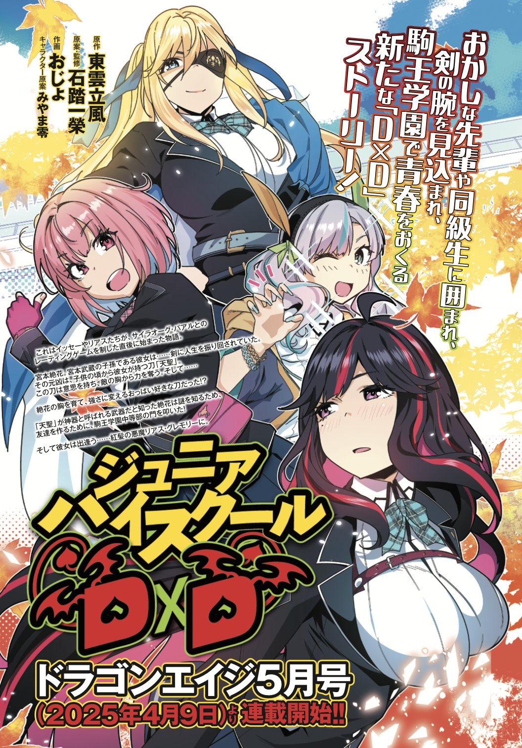 Junior High School DxD manga cover