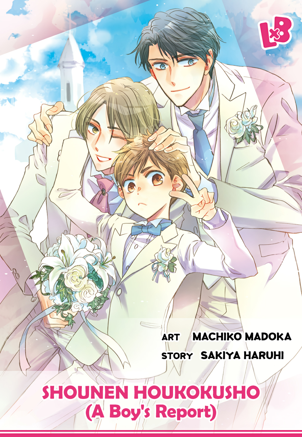 A Boys Report manga cover