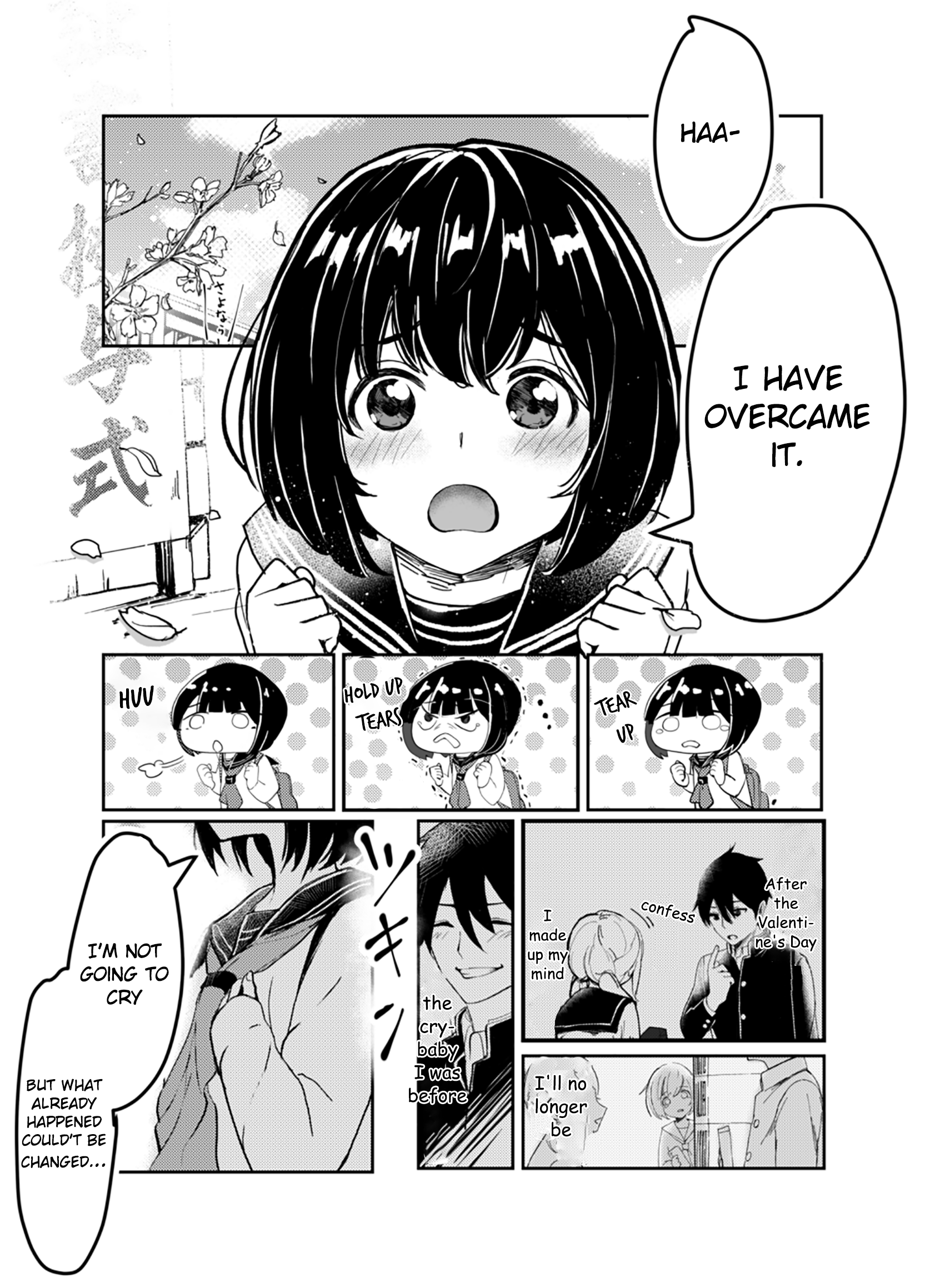 The Childhood Friend Seems Unhappy manga cover