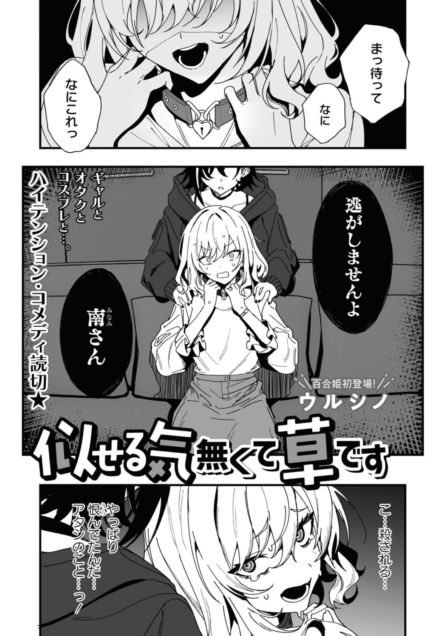 Niseru Ki naku te Kusa desu manga cover