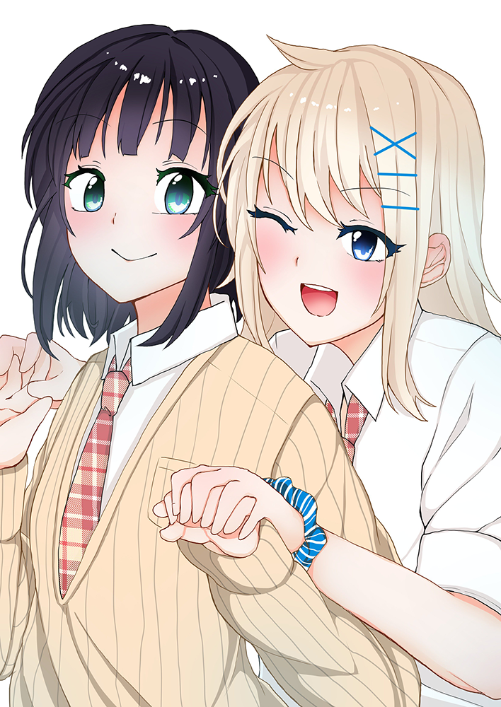 A Yuri Manga Between a Delinquent and a Quiet Girl That Starts From a Misunderstanding manga cover