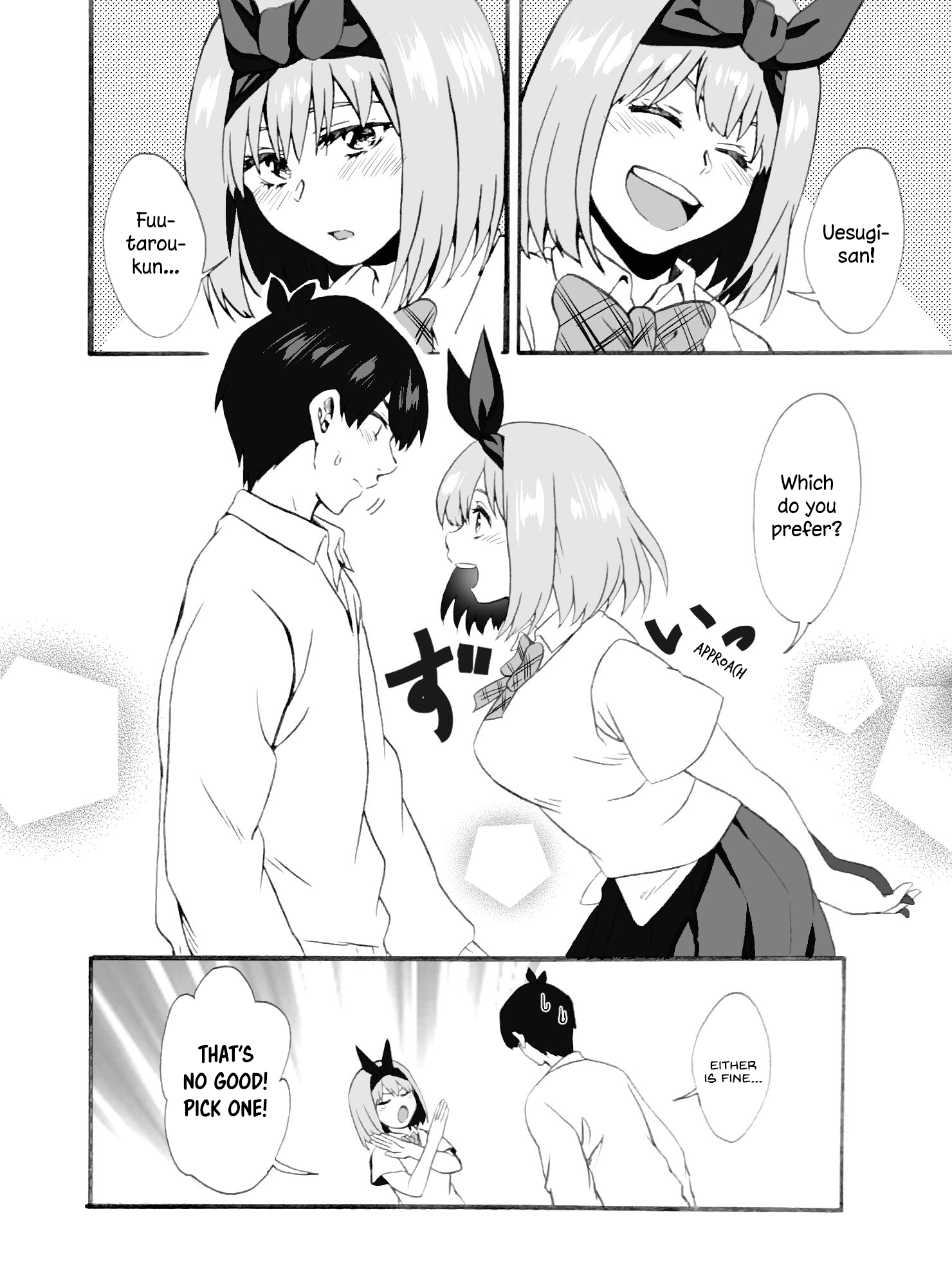 5Toubun no Hanayome - Which do you prefer? (Doujinshi) manga cover