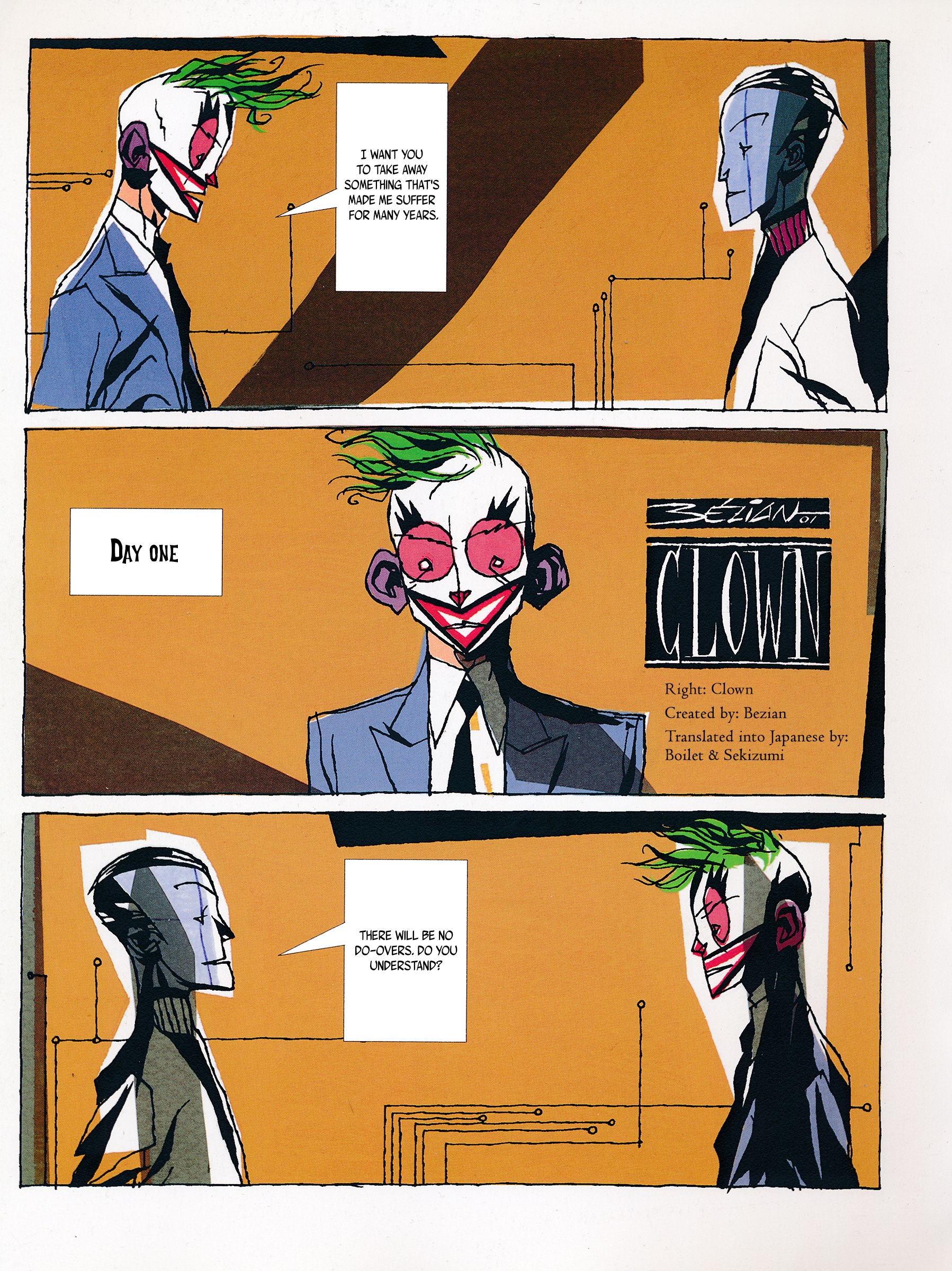 Clown manga cover