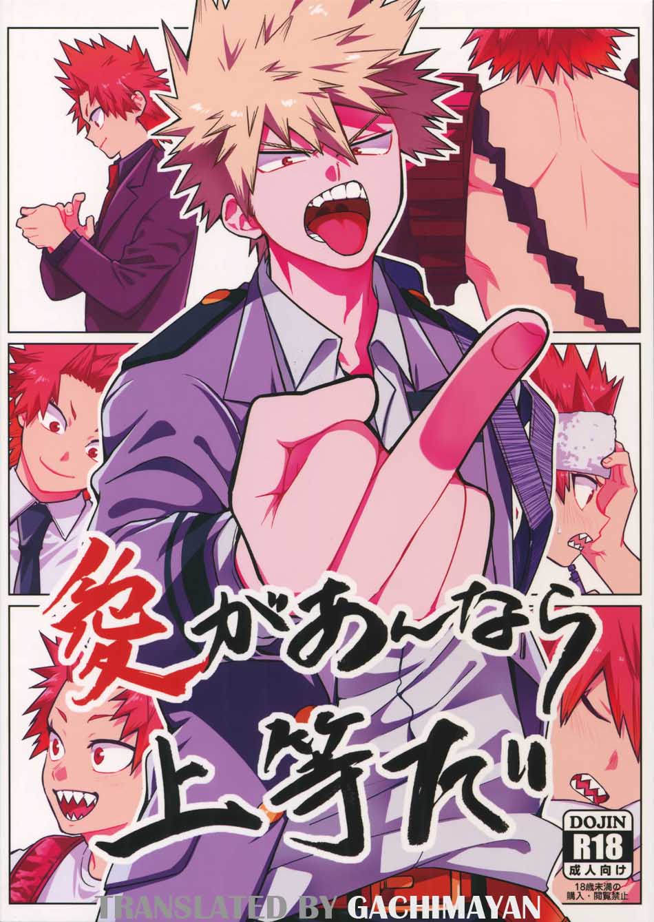 Boku no Hero Academia - Ai ga annara Joutou da (Doujinshi) manga cover