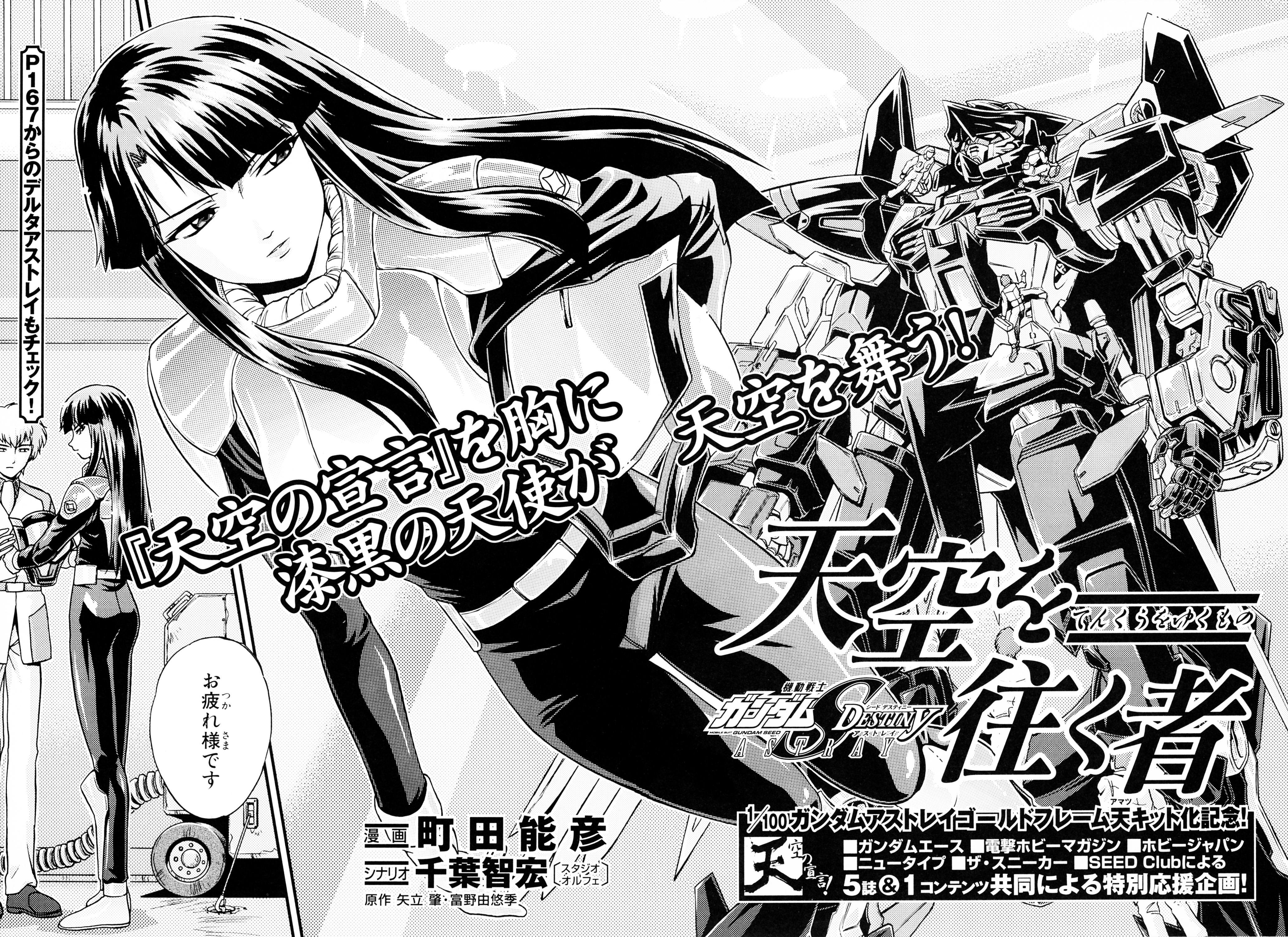Mobile Suit Gundam SEED DESTINY ASTRAY -She Who Walks in the Sky- manga cover
