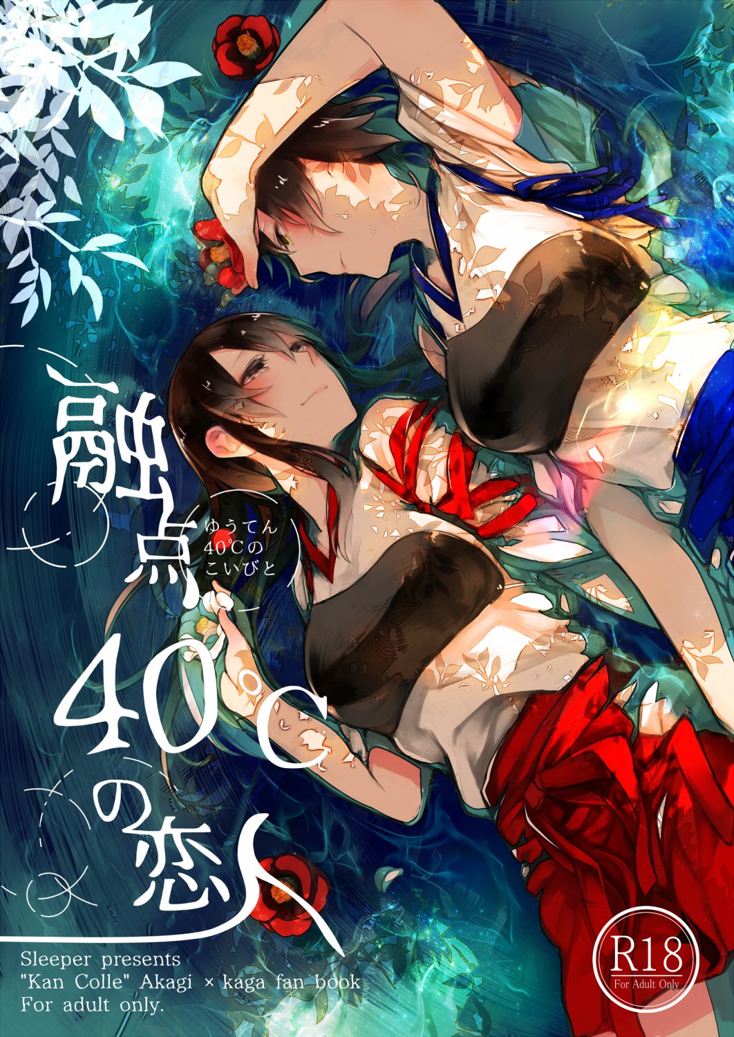Kantai Collection -KanColle- Melting Together at 40℃ Lovers (Doujinshi) manga cover
