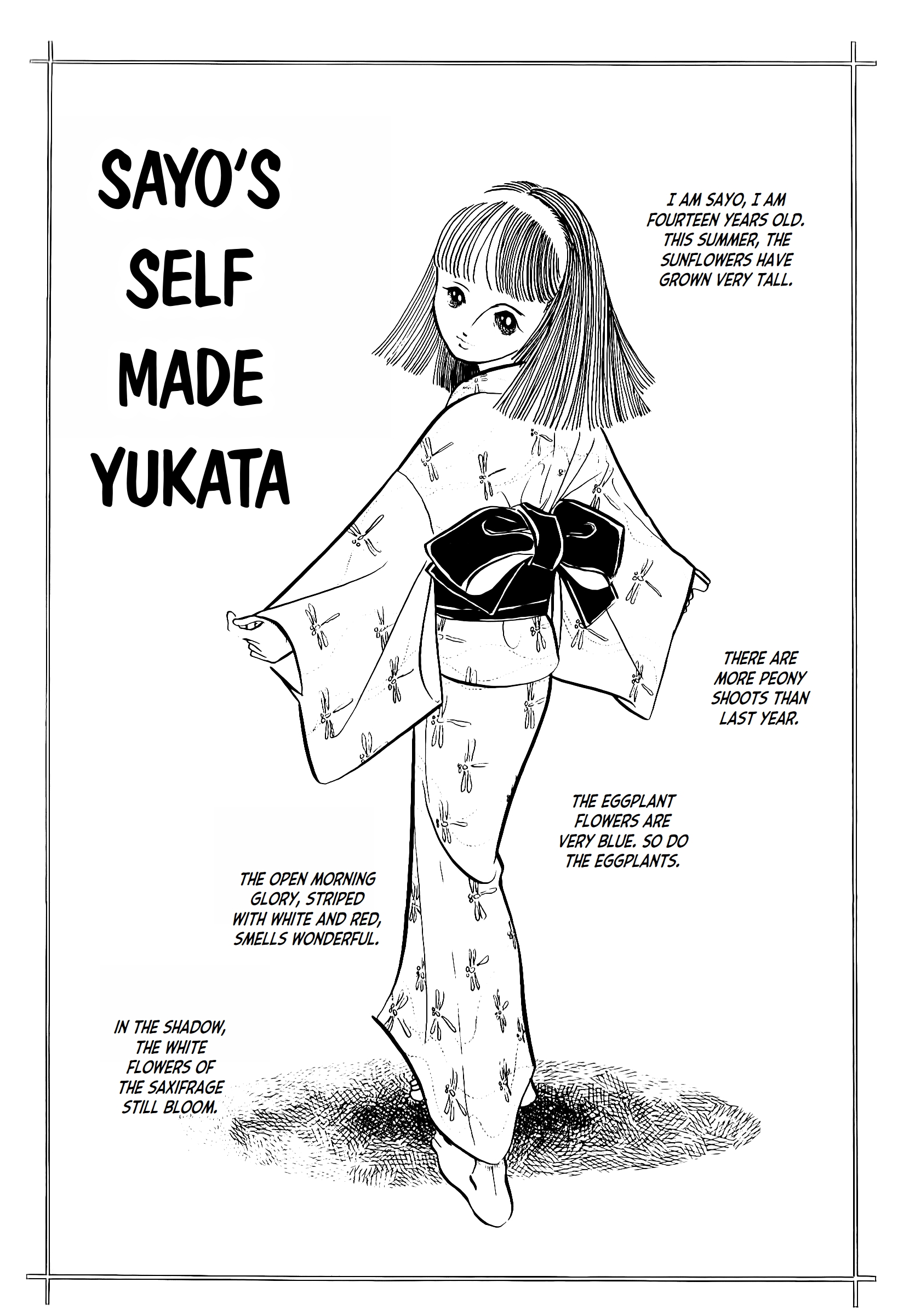 Sayos Self Made Yukata manga cover