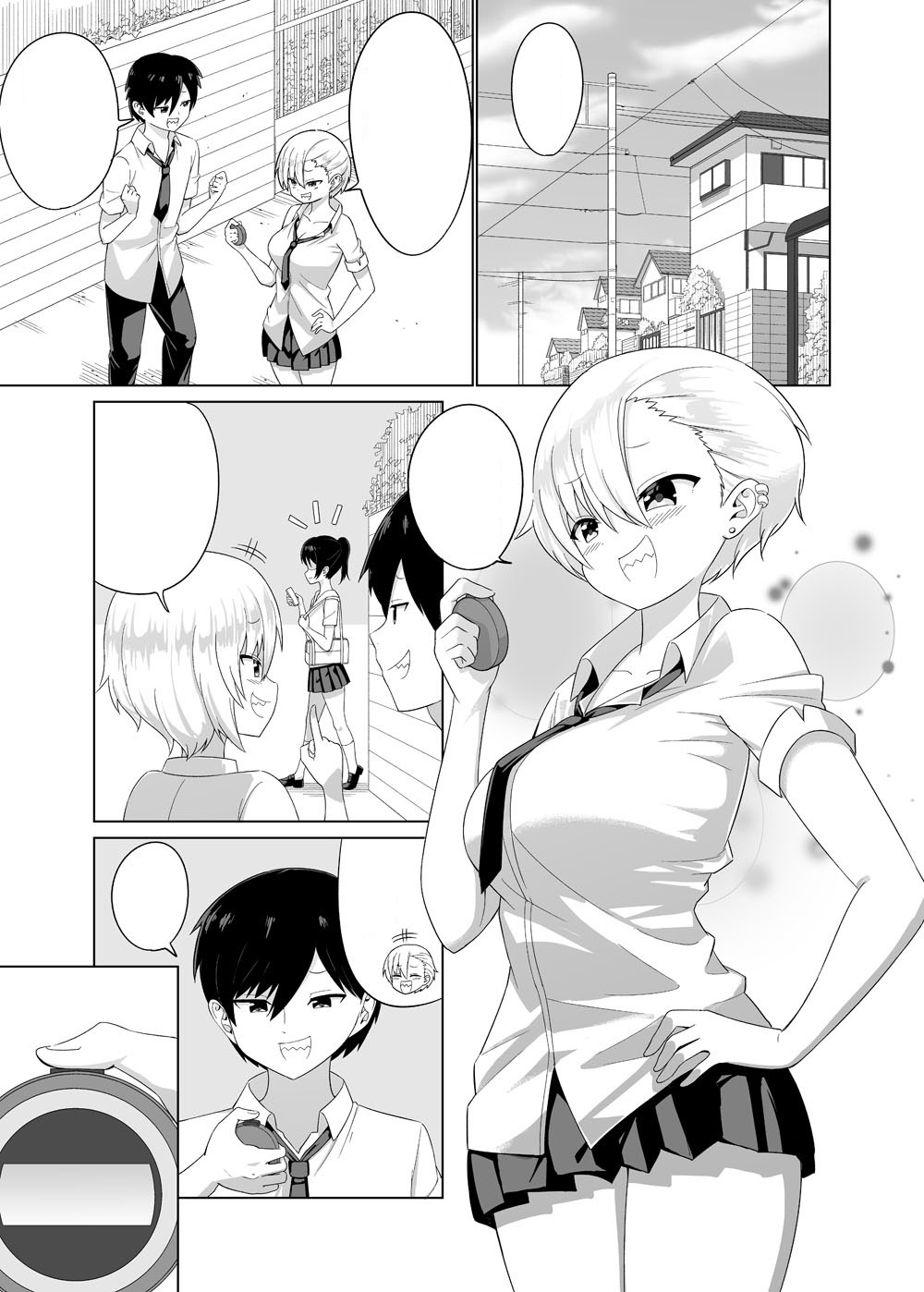 A Story About Two Brats Stopping Time to Play a Prank manga cover