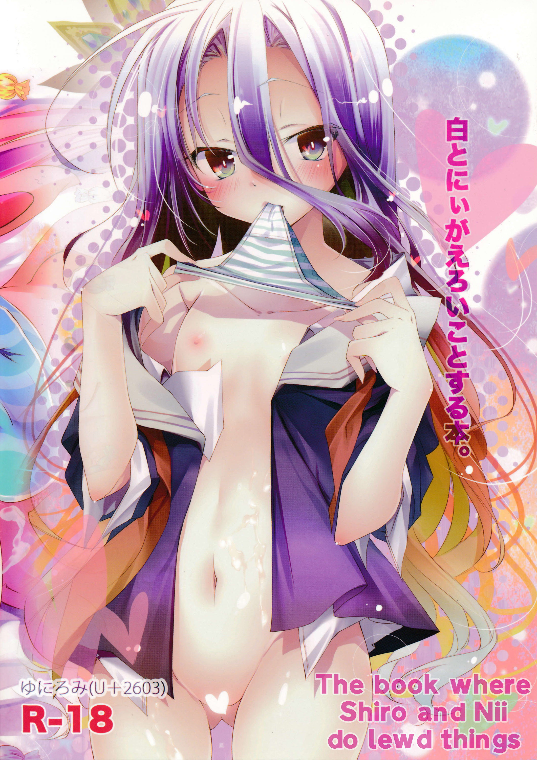 No Game No Life - Shiro to Nii ga Eroi Koto suru Hon (Doujinshi) manga cover