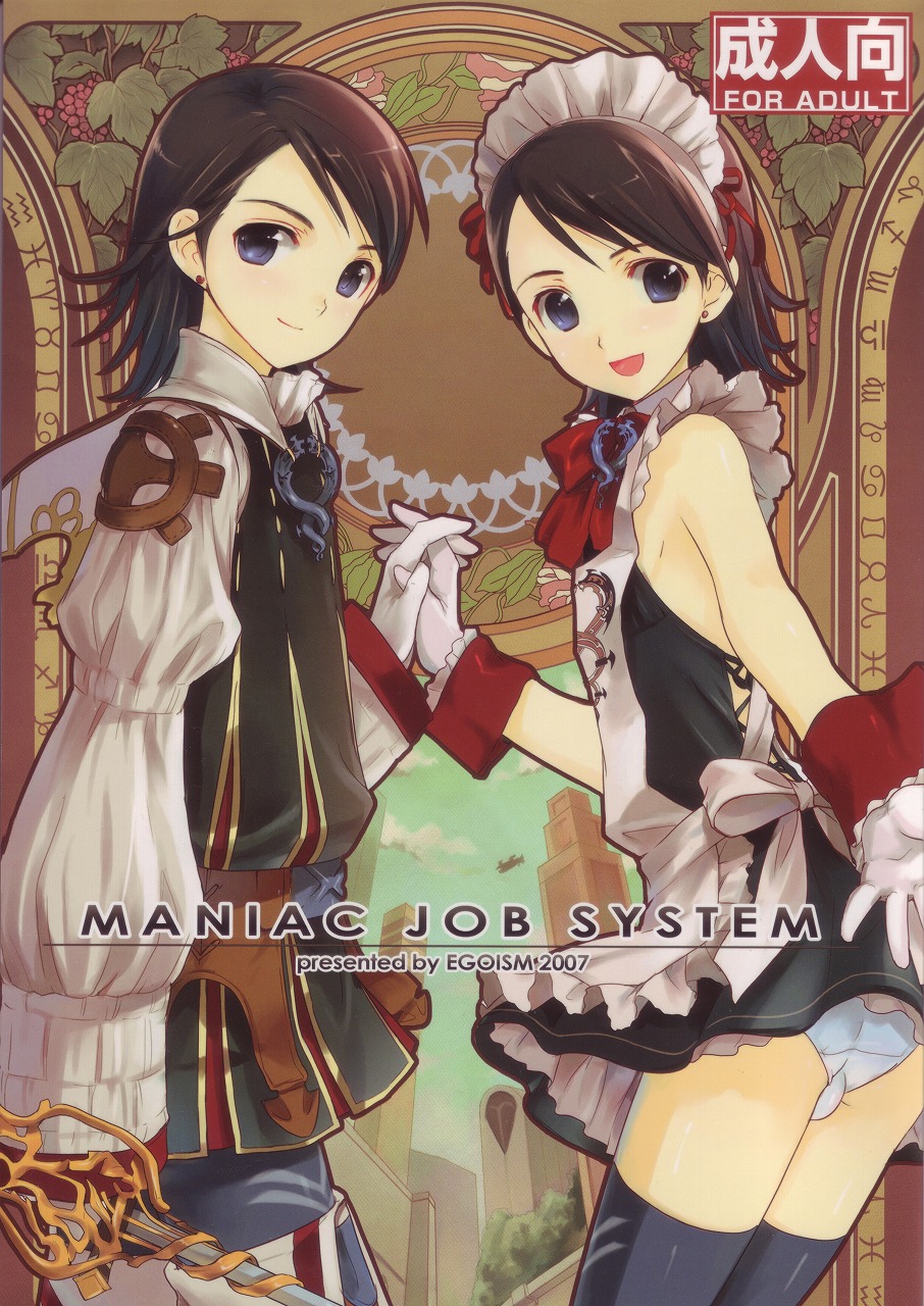 Final Fantasy XII - MANIAC JOB SYSTEM (Doujinshi) manga cover