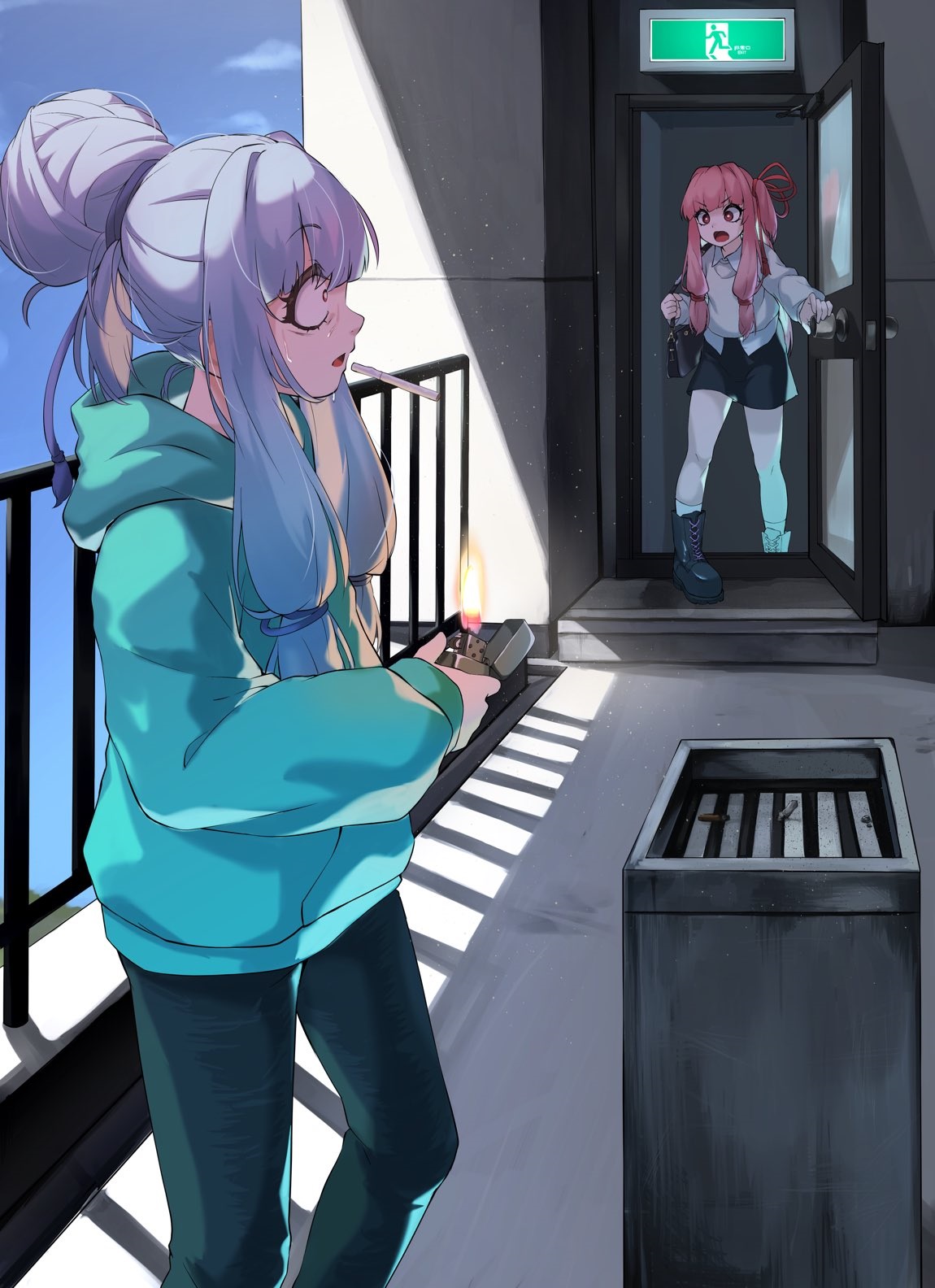 Aoi Tries to Quit Smoking manga cover