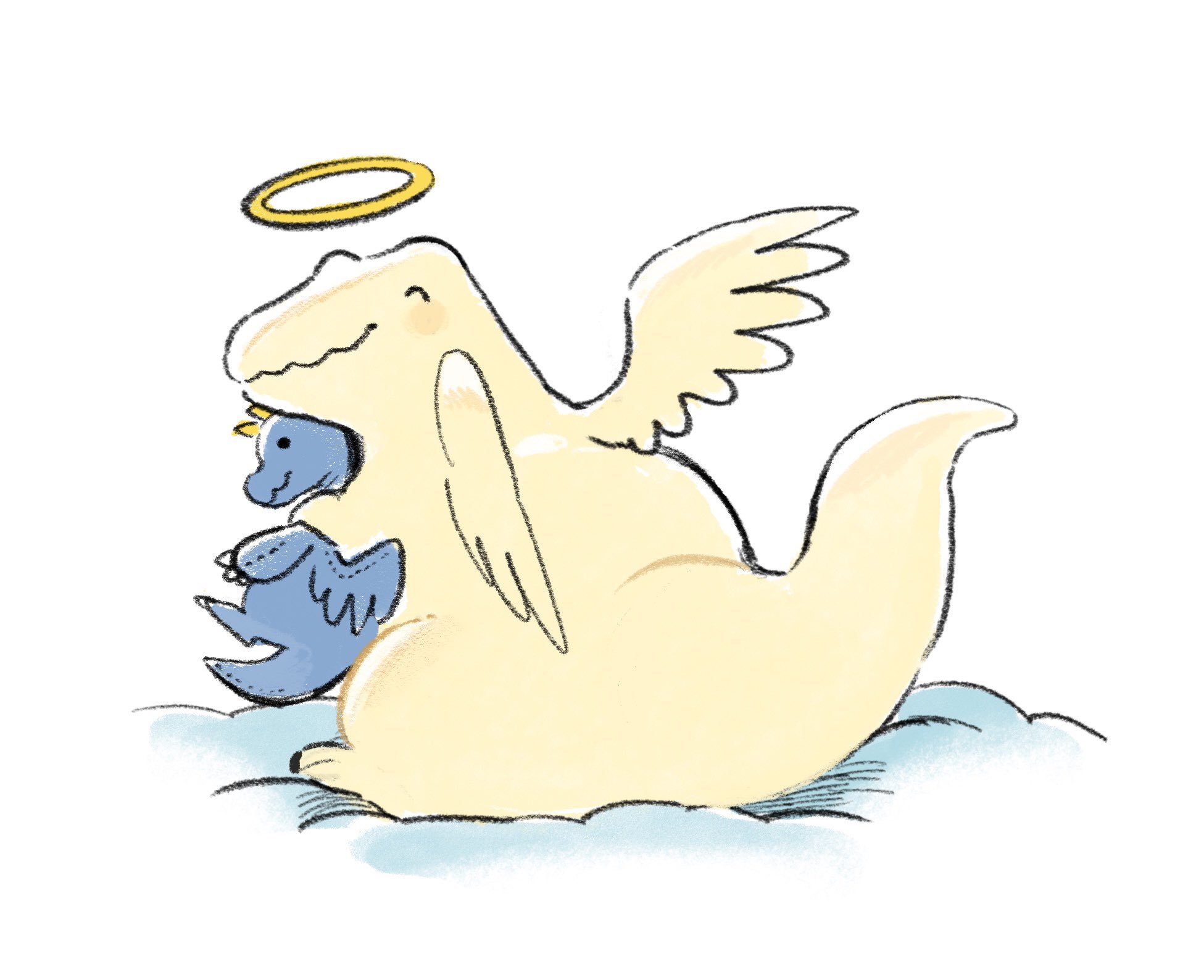 The Dinosaur Angel manga cover