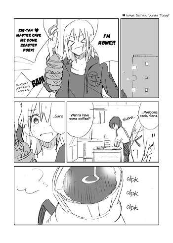 Kinou Nani Tabeta? - What Did You Write Today? (Doujinshi) manga cover