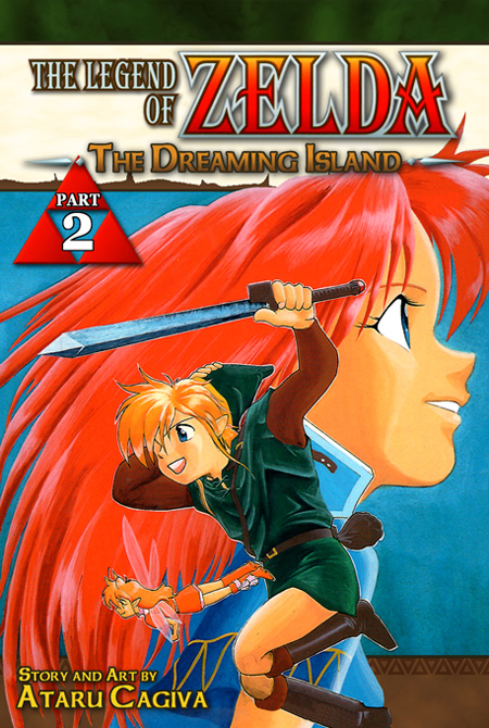 The Legend of Zelda - Links Awakening manga cover