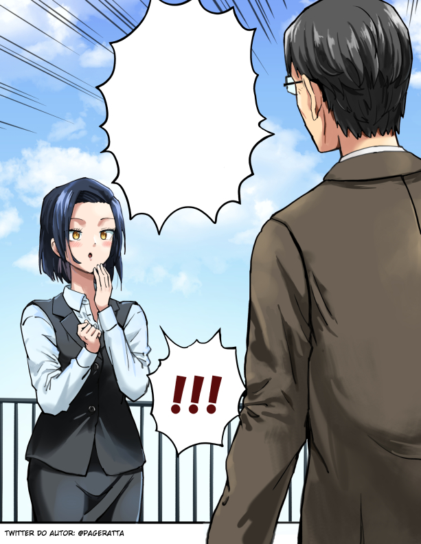 I Tried To Confess To A Female Employee Of The Company manga cover
