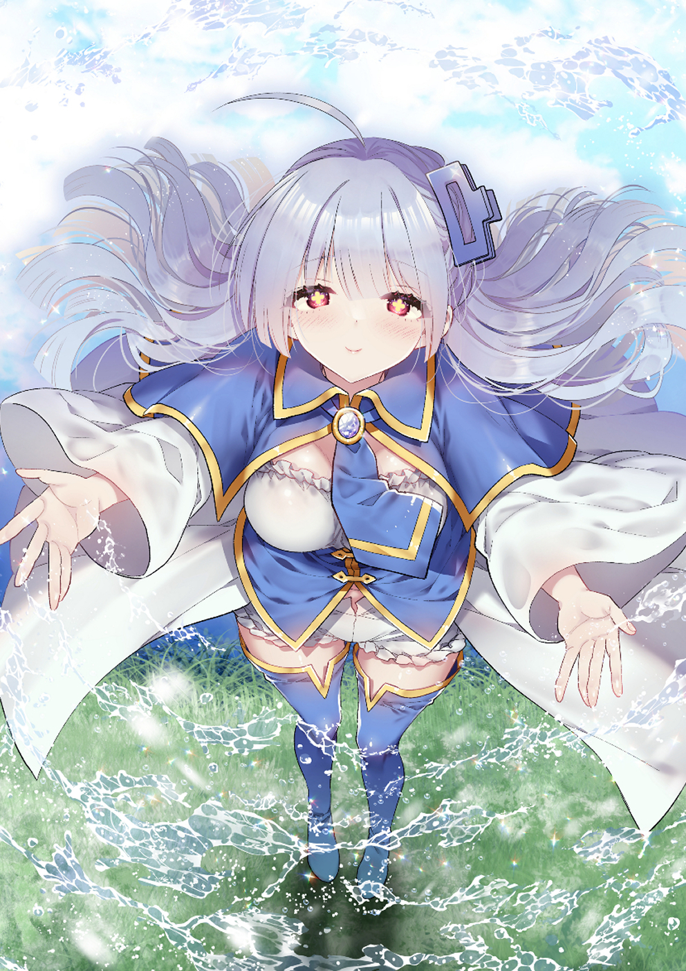 Mahou wa Isekai ni Oite Kimashita. ~ Tensai Madoushi Datta Imouto no Yowakute New Game ~ manga cover