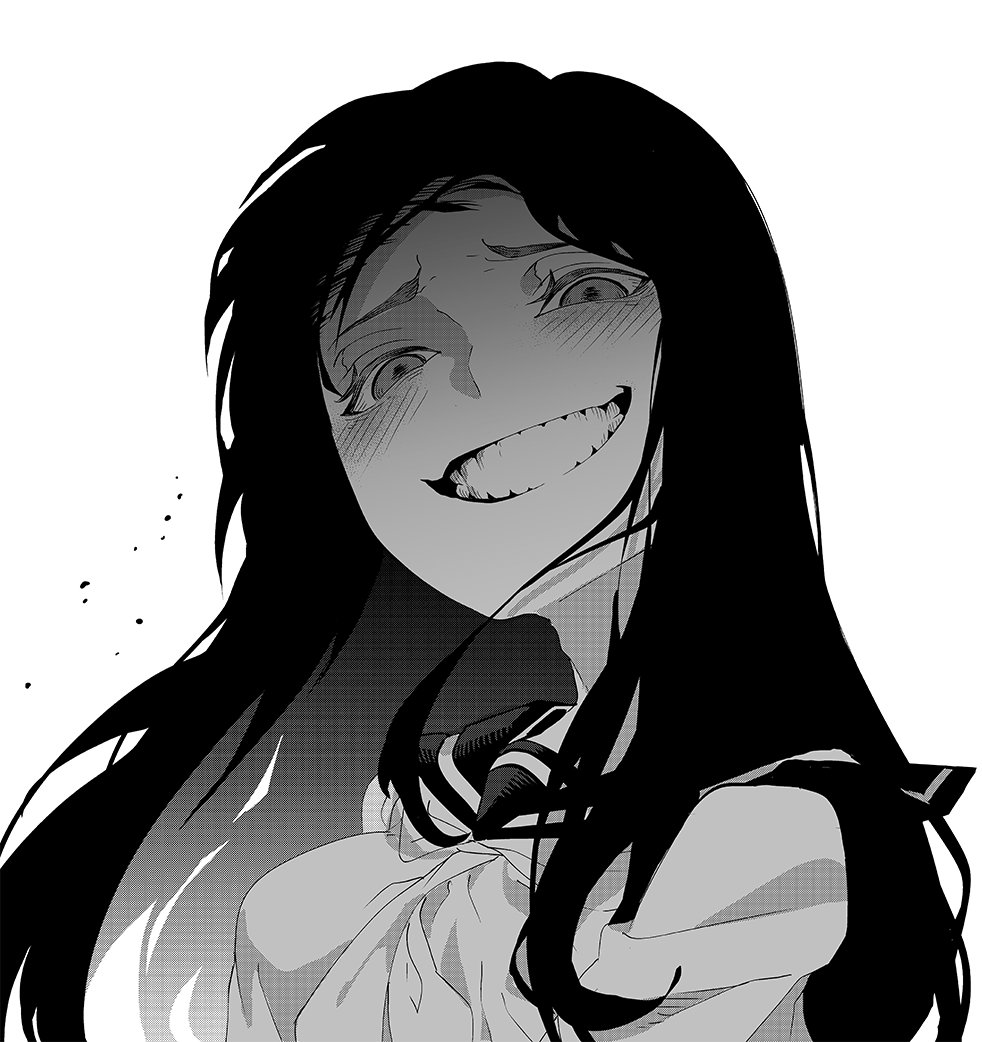 A Story About a Creepy Girls Smile manga cover