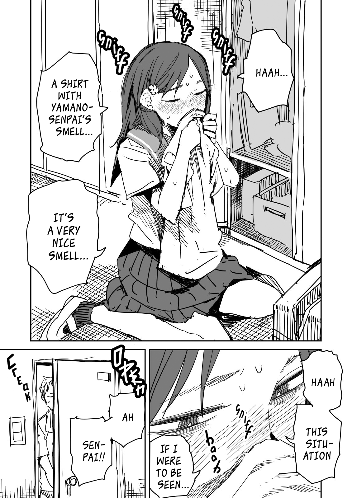 A Typical Scene in a Locker Room manga cover