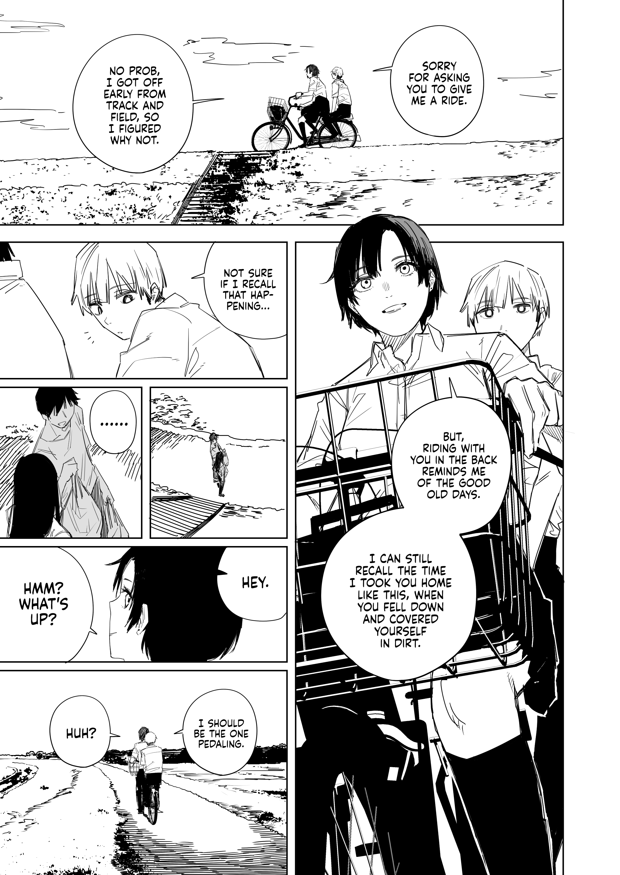 Half a Step Behind a Two-Seater manga cover