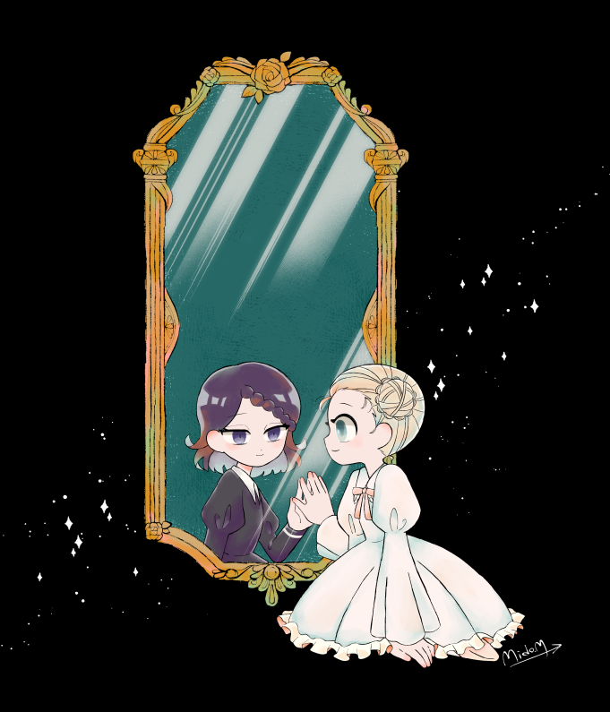 Friends in the Mirror manga cover