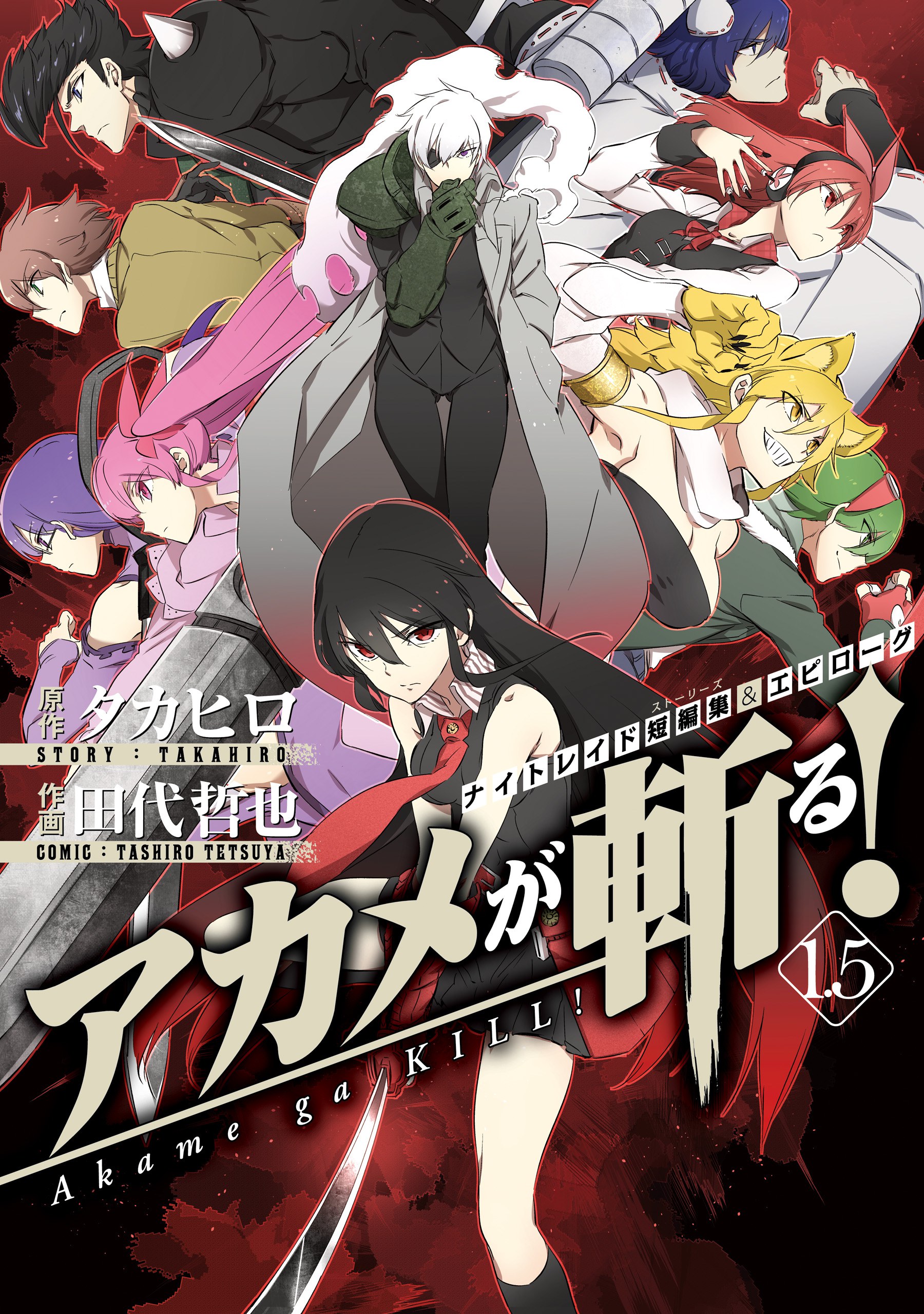 Akame ga Kill! 1.5 manga cover