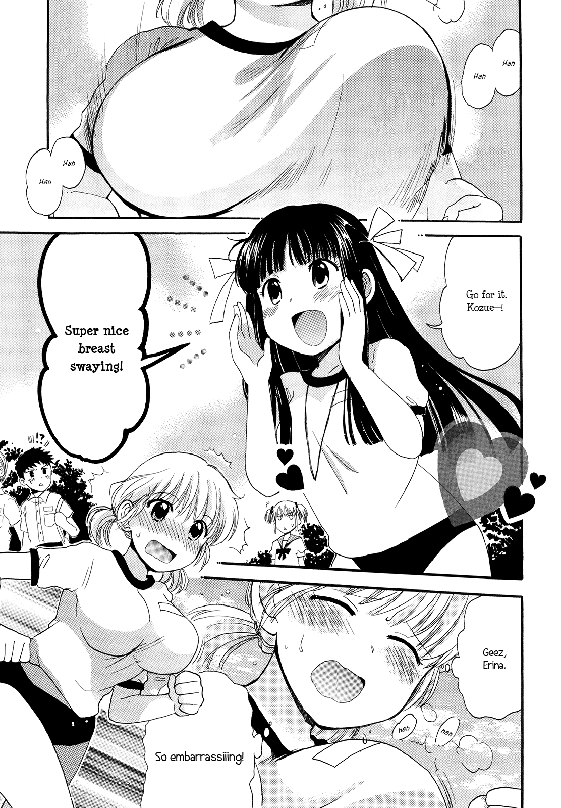 Bountiful Boobs manga cover
